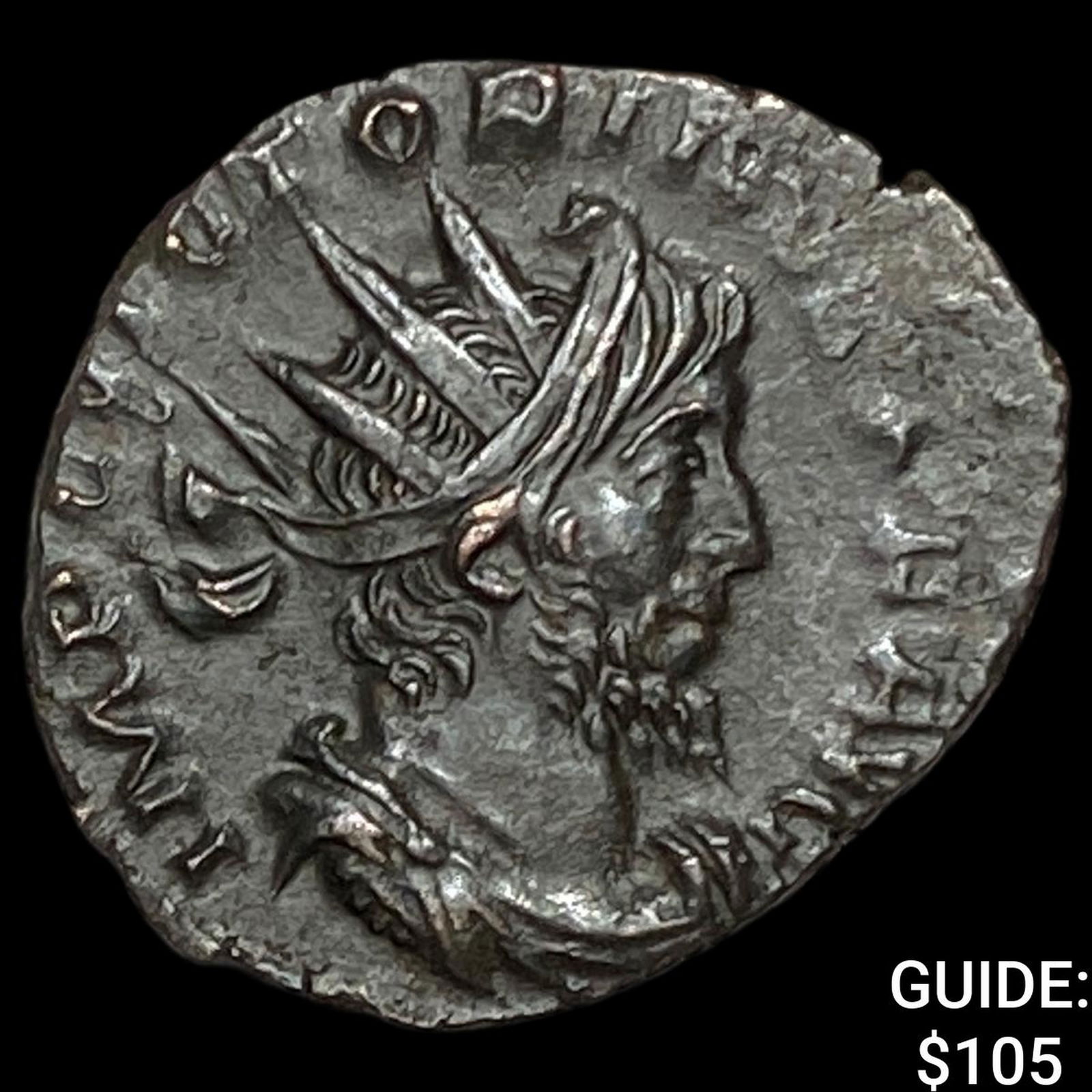 Romano-Gallic Victorinus 269-271 BI Dbl Denarius CHOICE AU (1 of 2)