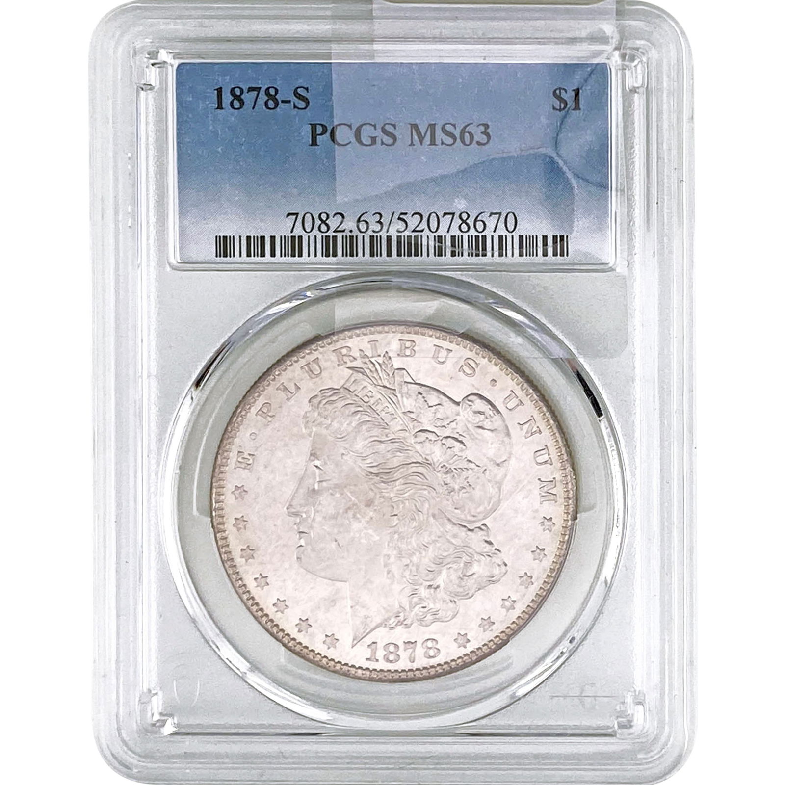1878-S Morgan Silver Dollar PCGS MS63 (1 of 2)