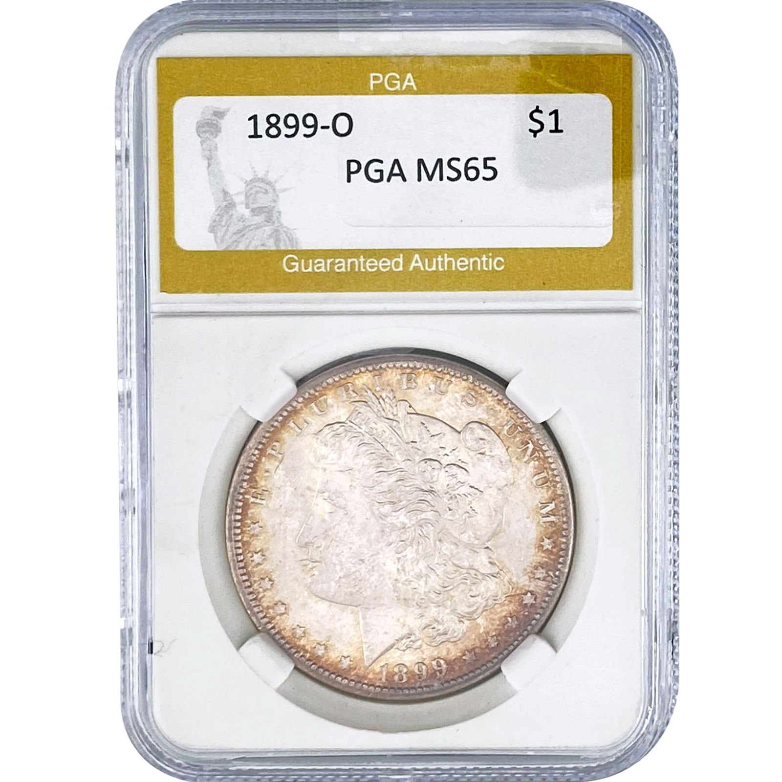 1899-O Morgan Silver Dollar PGA MS65 (1 of 2)