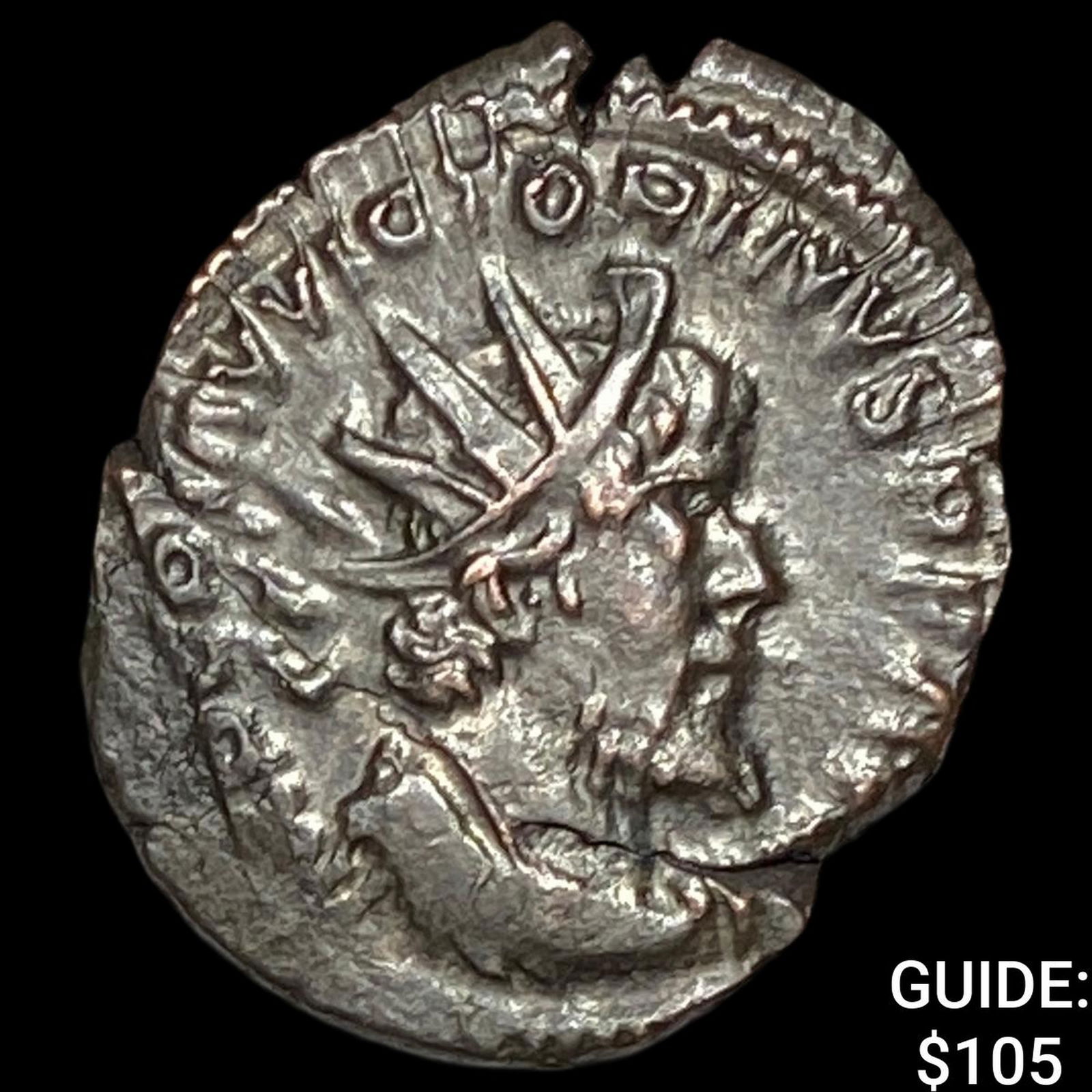 Romano-Gallic Victorinus 269-271 BI Dbl Denarius CHOICE AU: Romano-Gallic Victorinus 269-271 BI Dbl Denarius CHOICE AU