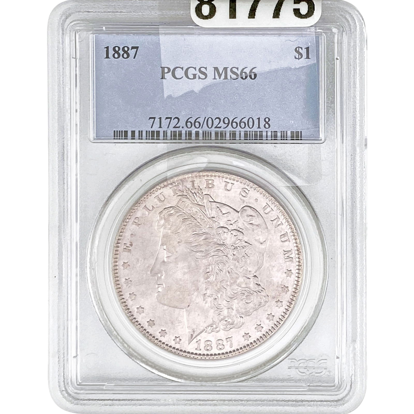 1887 Morgan Silver Dollar PCGS MS66 (1 of 2)