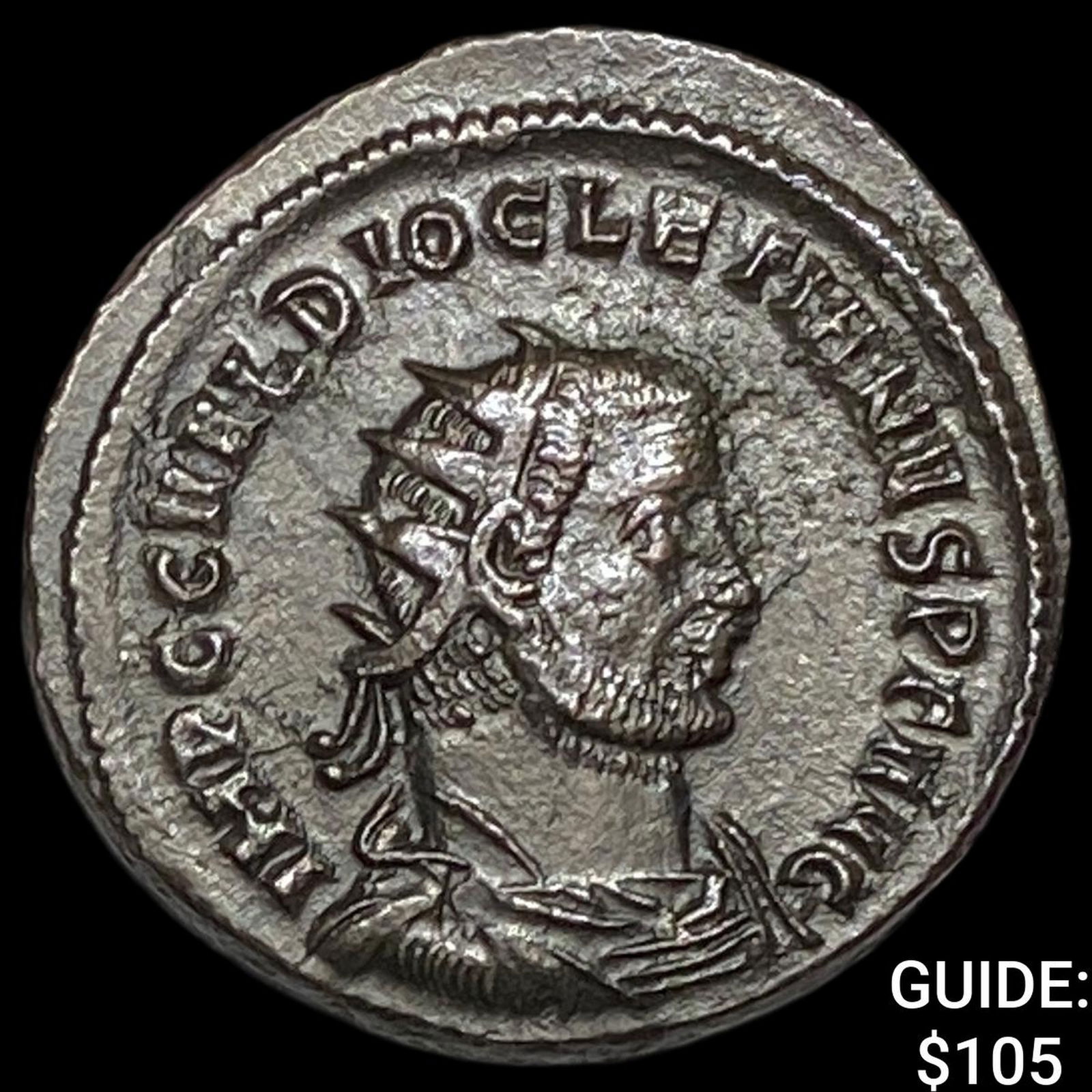 Roman Diocletian 284-305 AD BI Nummus CHOICE AU: Roman Diocletian 284-305 AD BI Nummus CHOICE AU