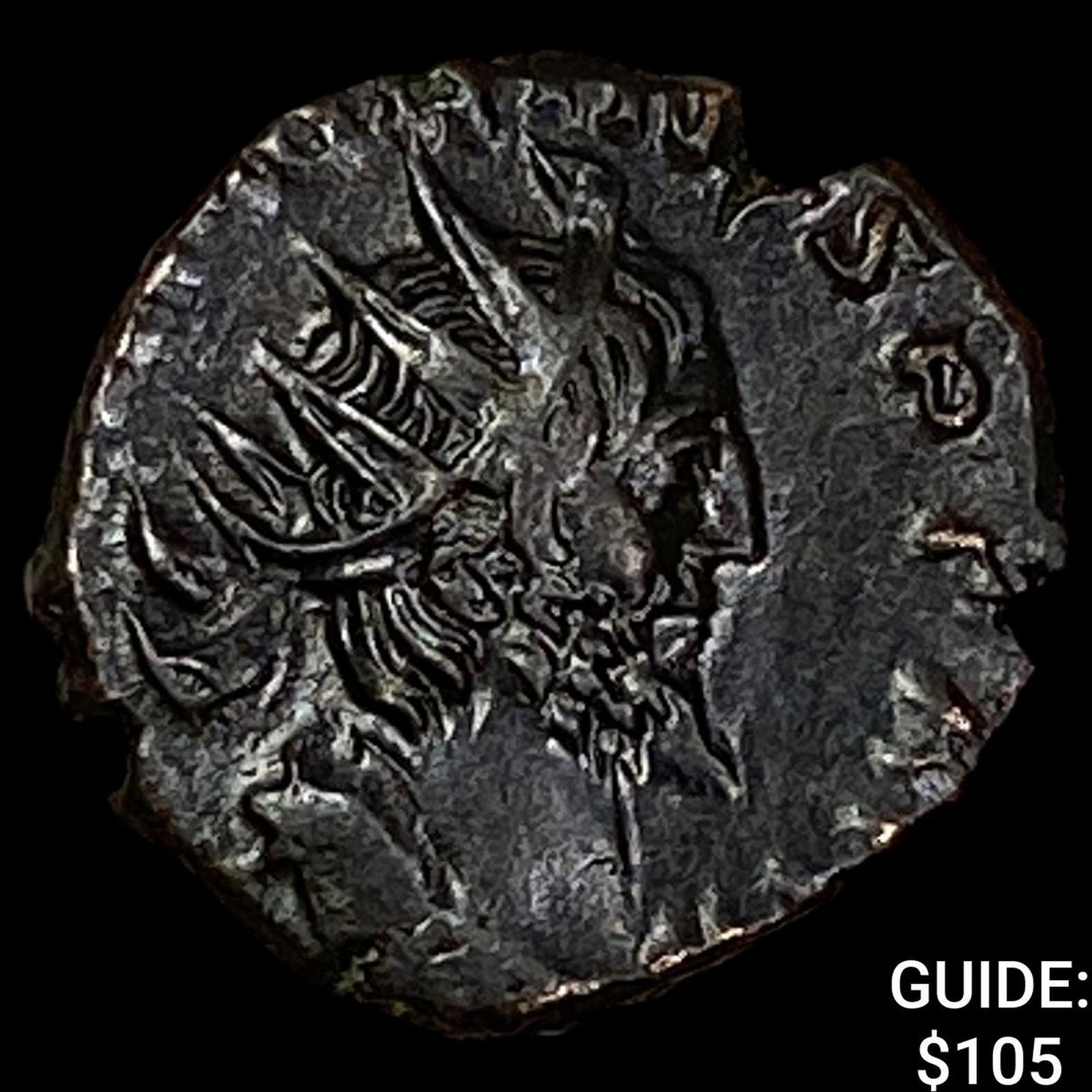 Romano-Gallic Victorinus 269-271 BI Dbl Denarius CHOICE AU: Romano-Gallic Victorinus 269-271 BI Dbl Denarius CHOICE AU