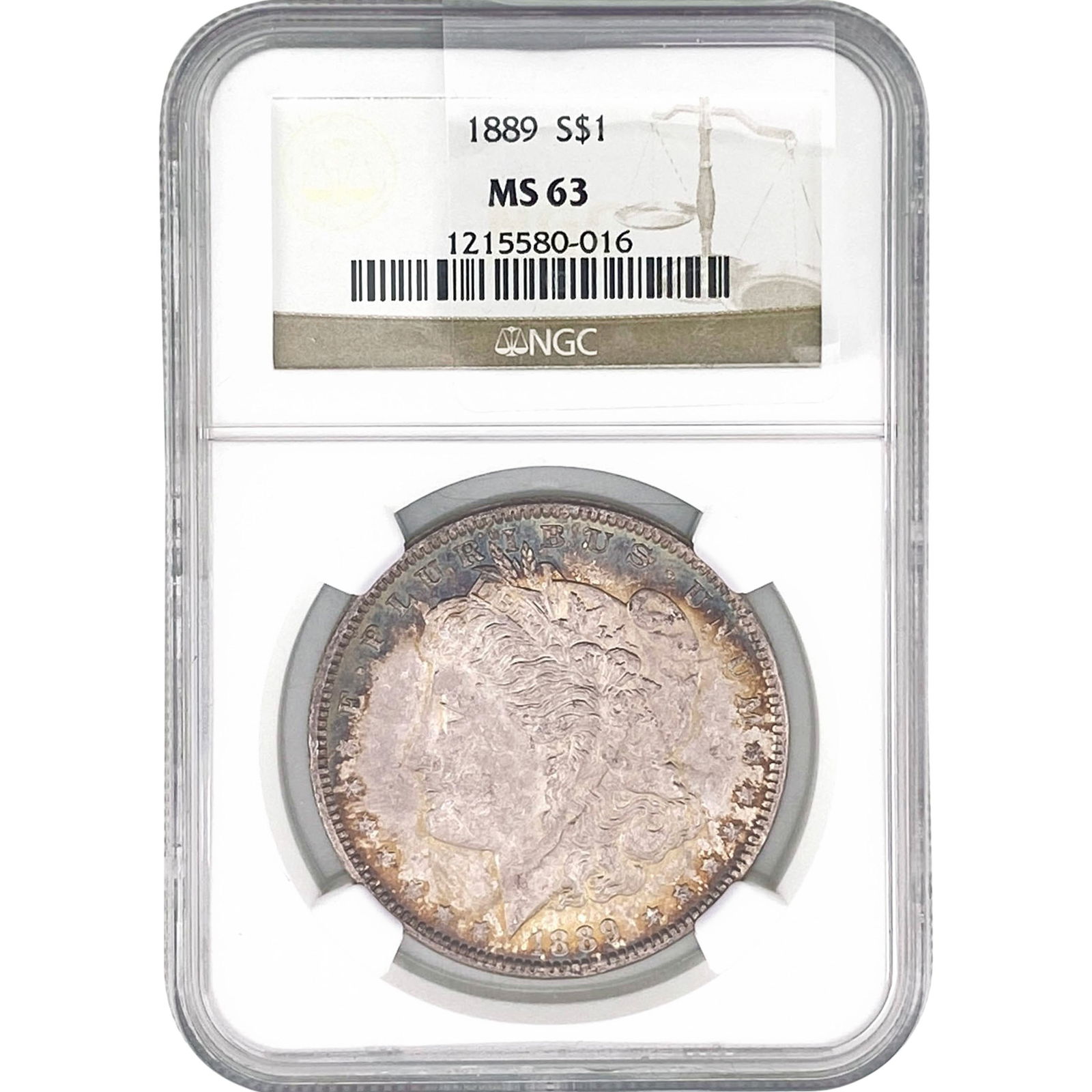 1889 Morgan Silver Dollar NGC MS63 (1 of 2)