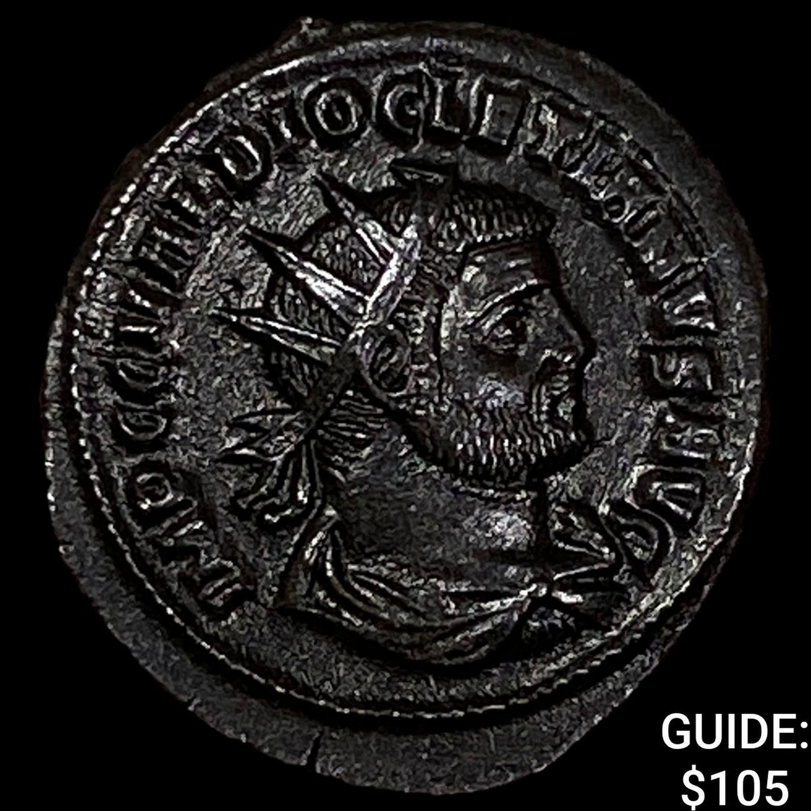 Roman Diocletian 284-305 AD BI Nummus CHOICE AU: Roman Diocletian 284-305 AD BI Nummus CHOICE AU