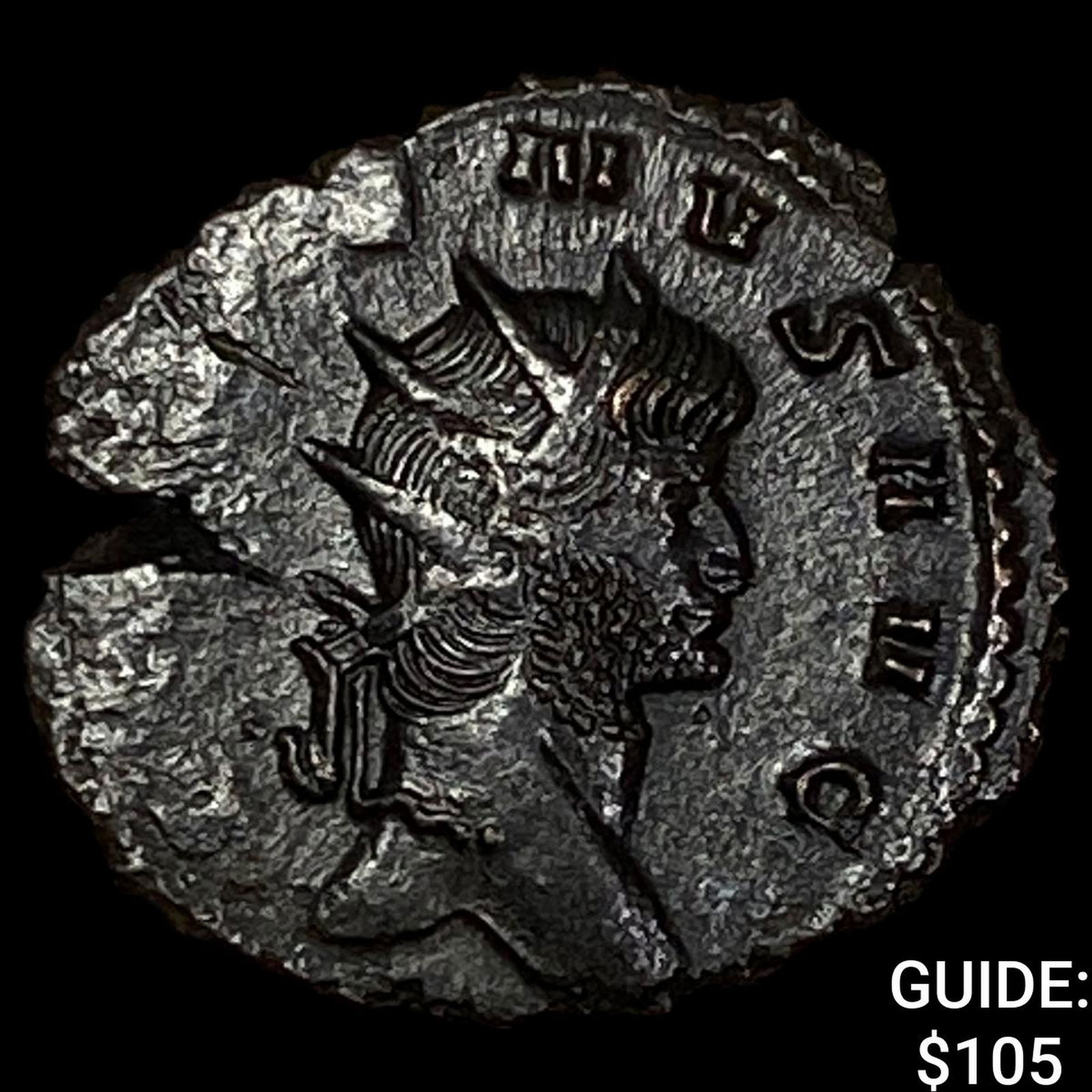 Roman Gallienus 253-268 AD BI Dbl Denarius CHOICE AU: Roman Gallienus 253-268 AD BI Dbl Denarius CHOICE AU