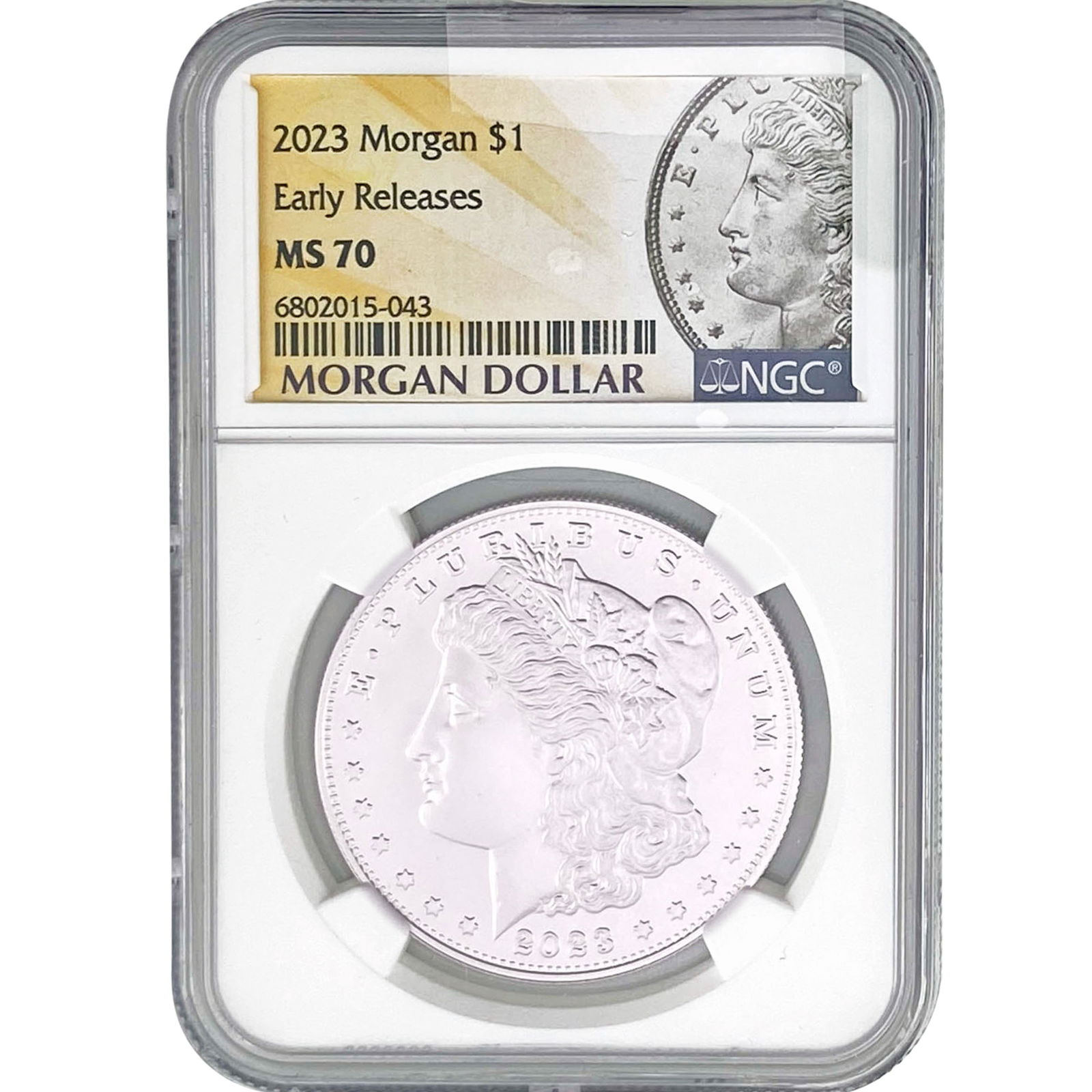 2023 Morgan Silver Dollar NGC MS70 (1 of 2)