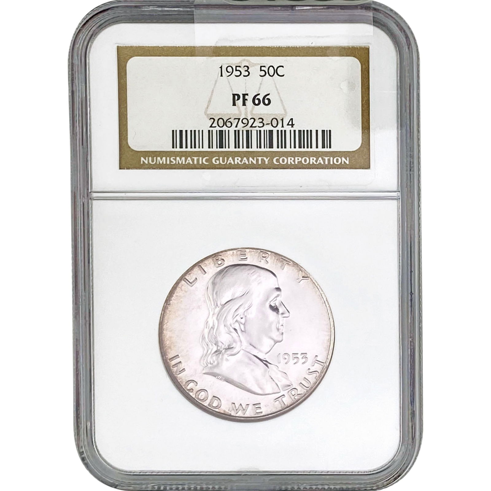 1953 Franklin Half Dollar NGC PF66 (1 of 2)