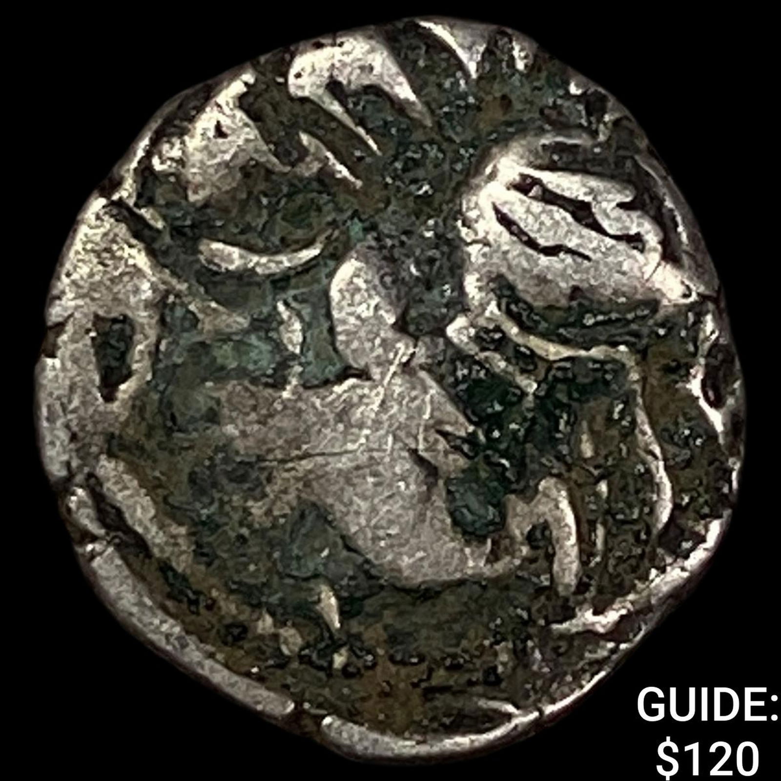 700-1000 AD India Rajput Silver Jital NEARLY UNCIRCULATED: 700-1000 AD India Rajput Silver Jital NEARLY UNCIRCULATED