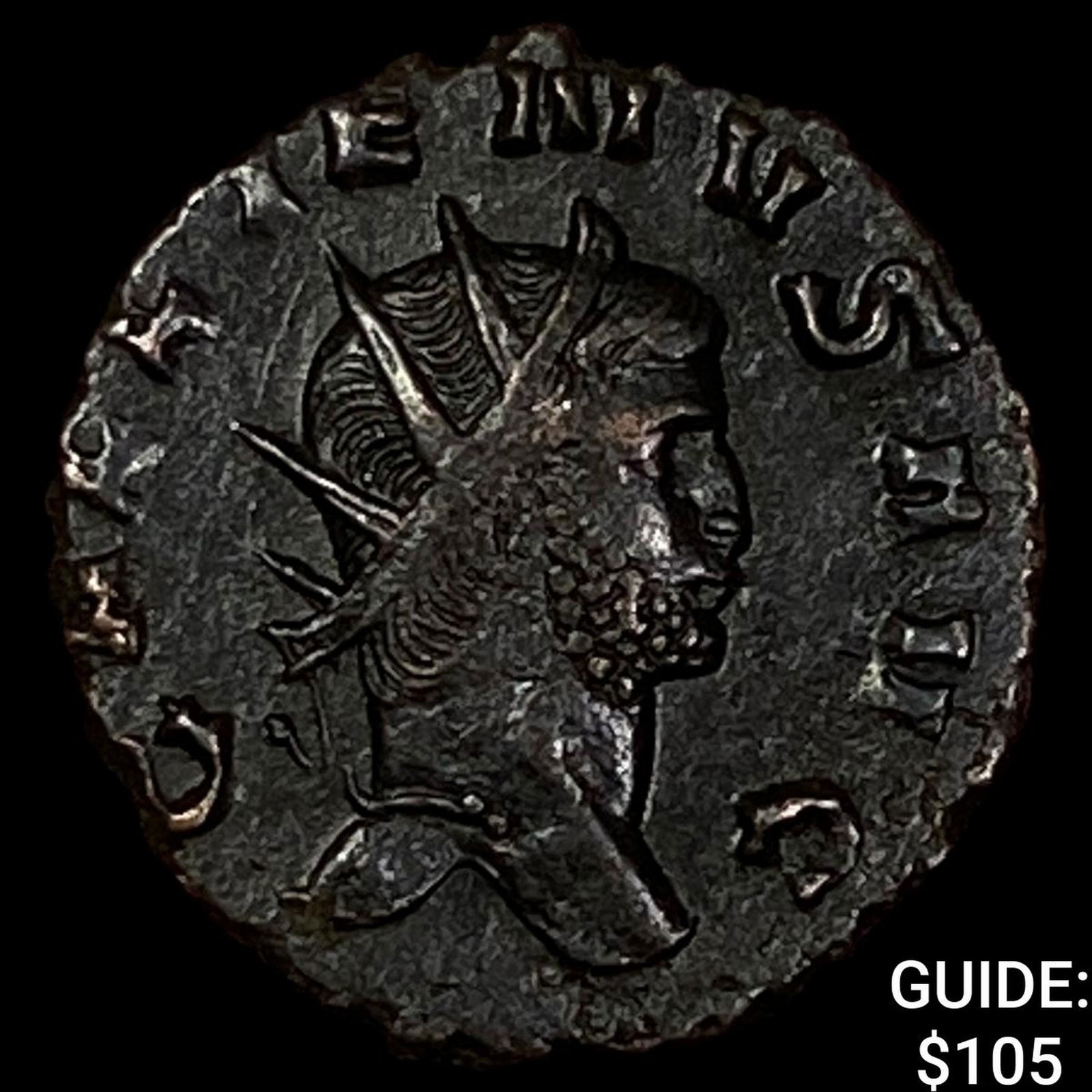 Roman Gallienus 253-268 AD BI Dbl Denarius CHOICE AU (1 of 2)