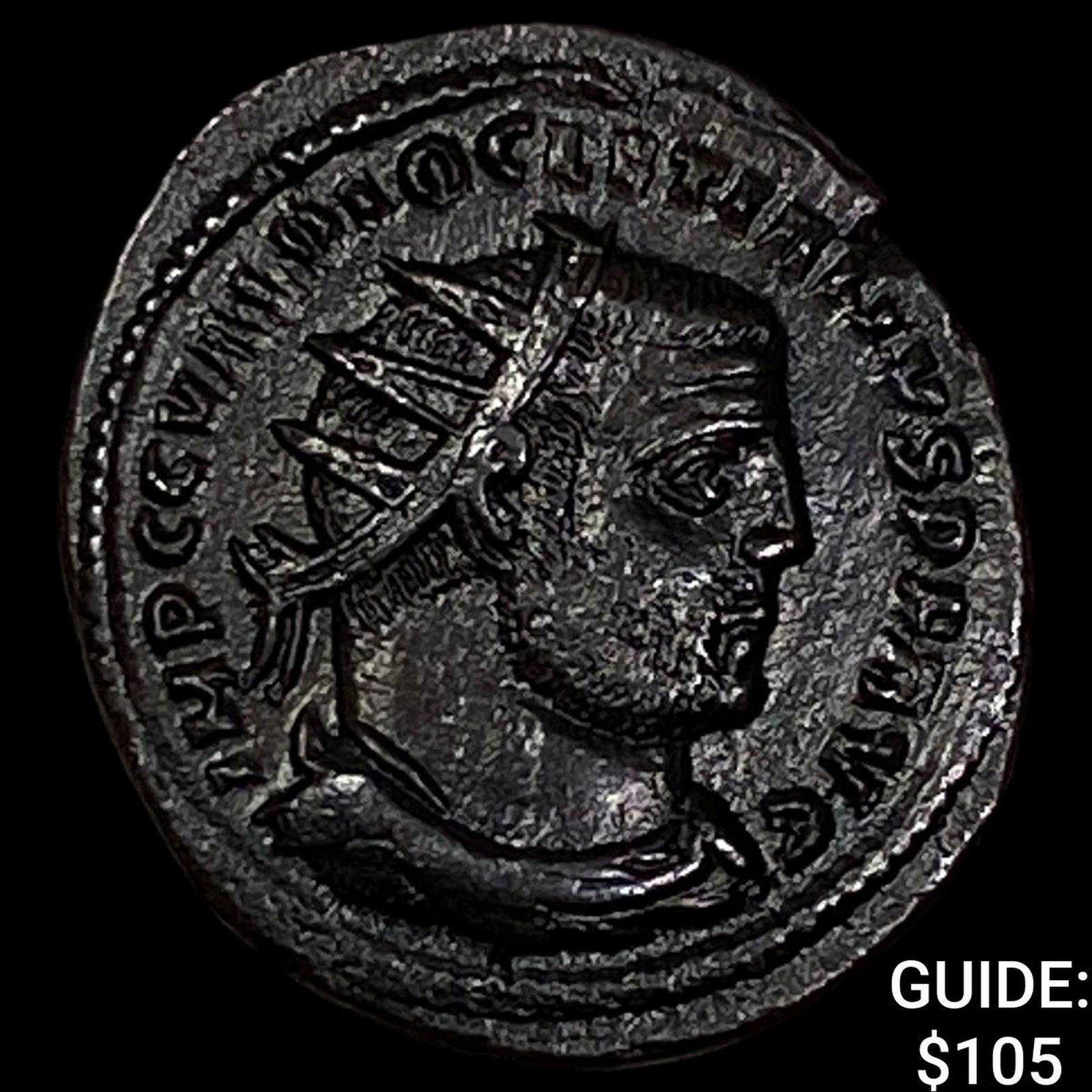 Roman Diocletian 284-305 AD BI Nummus CHOICE AU: Roman Diocletian 284-305 AD BI Nummus CHOICE AU