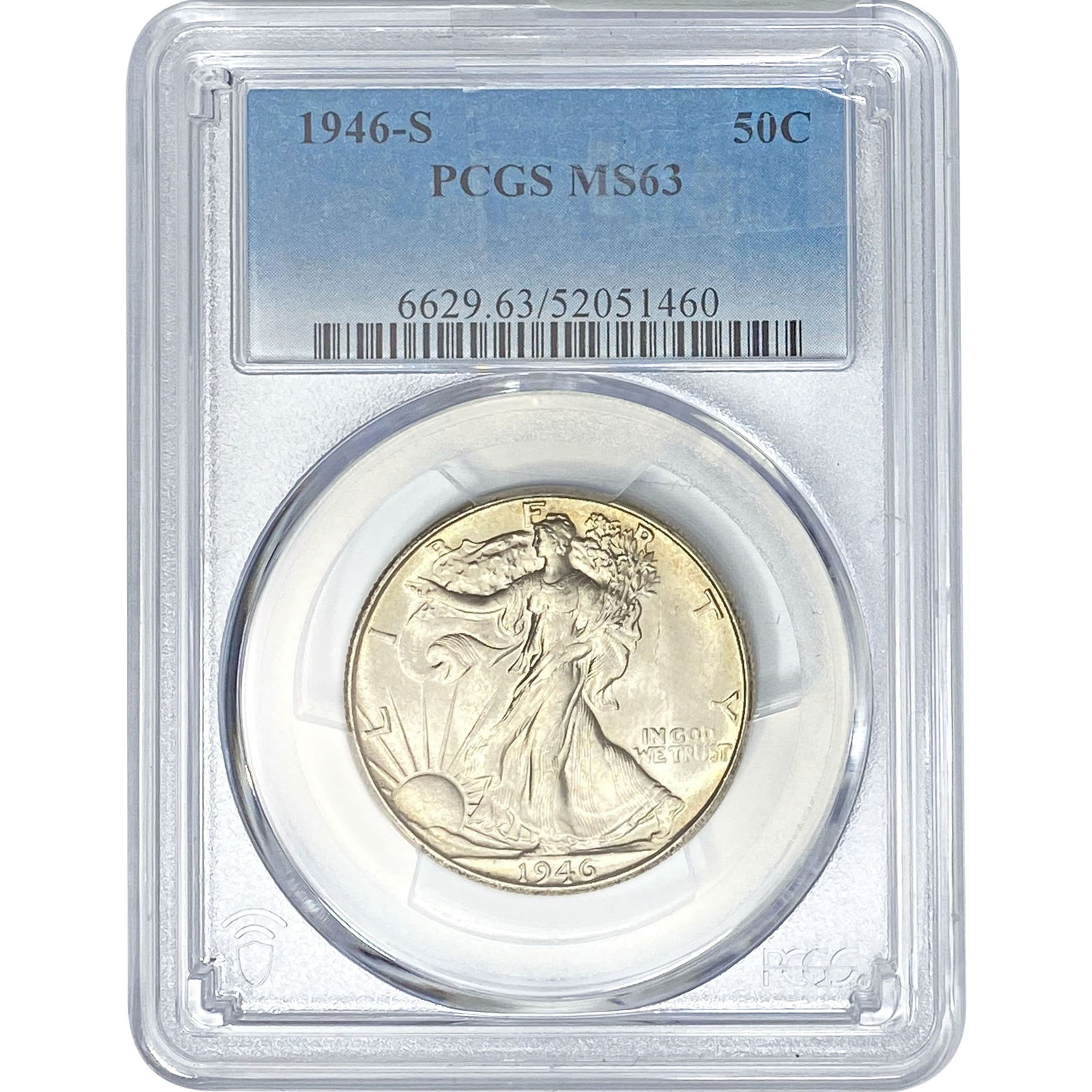 1946-S Walking Liberty Half Dollar PCGS MS63 (1 of 2)