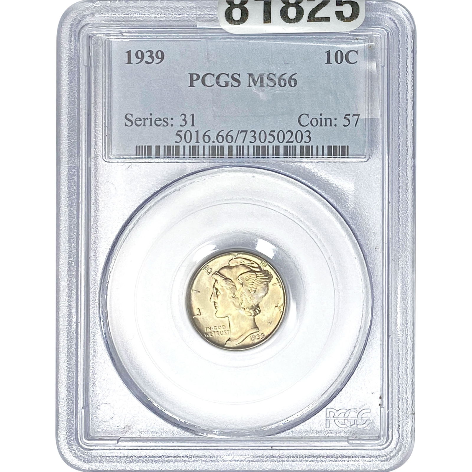 1939 Mercury Silver Dime PCGS MS66 (1 of 2)