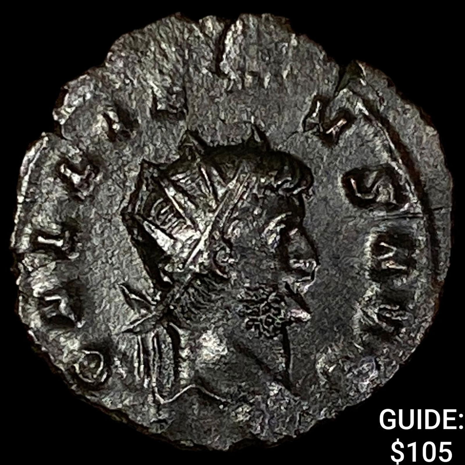 Roman Gallienus 253-268 AD BI Dbl Denarius CHOICE AU (1 of 2)