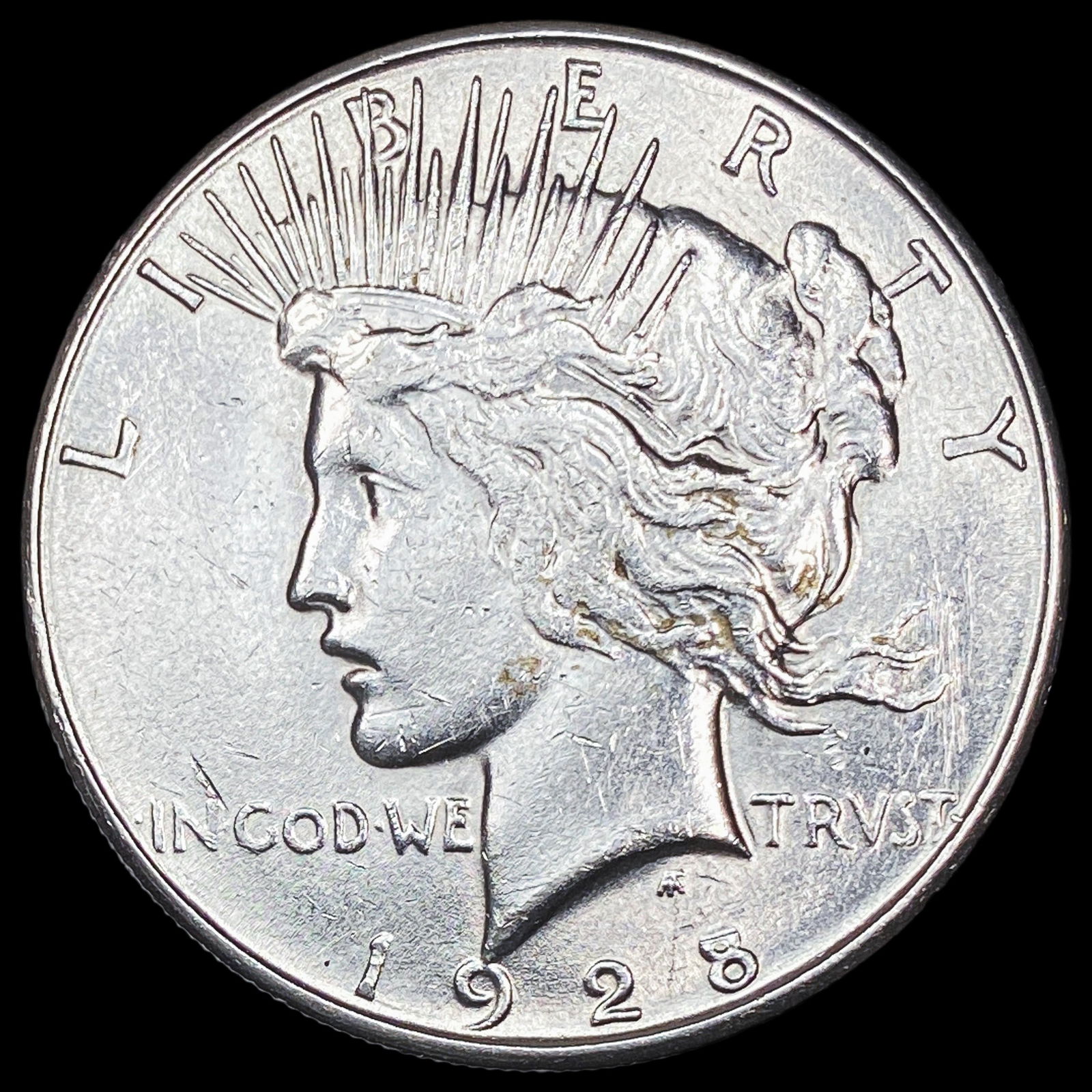 1928-S Silver Peace Dollar UNCIRCULATED (1 of 2)