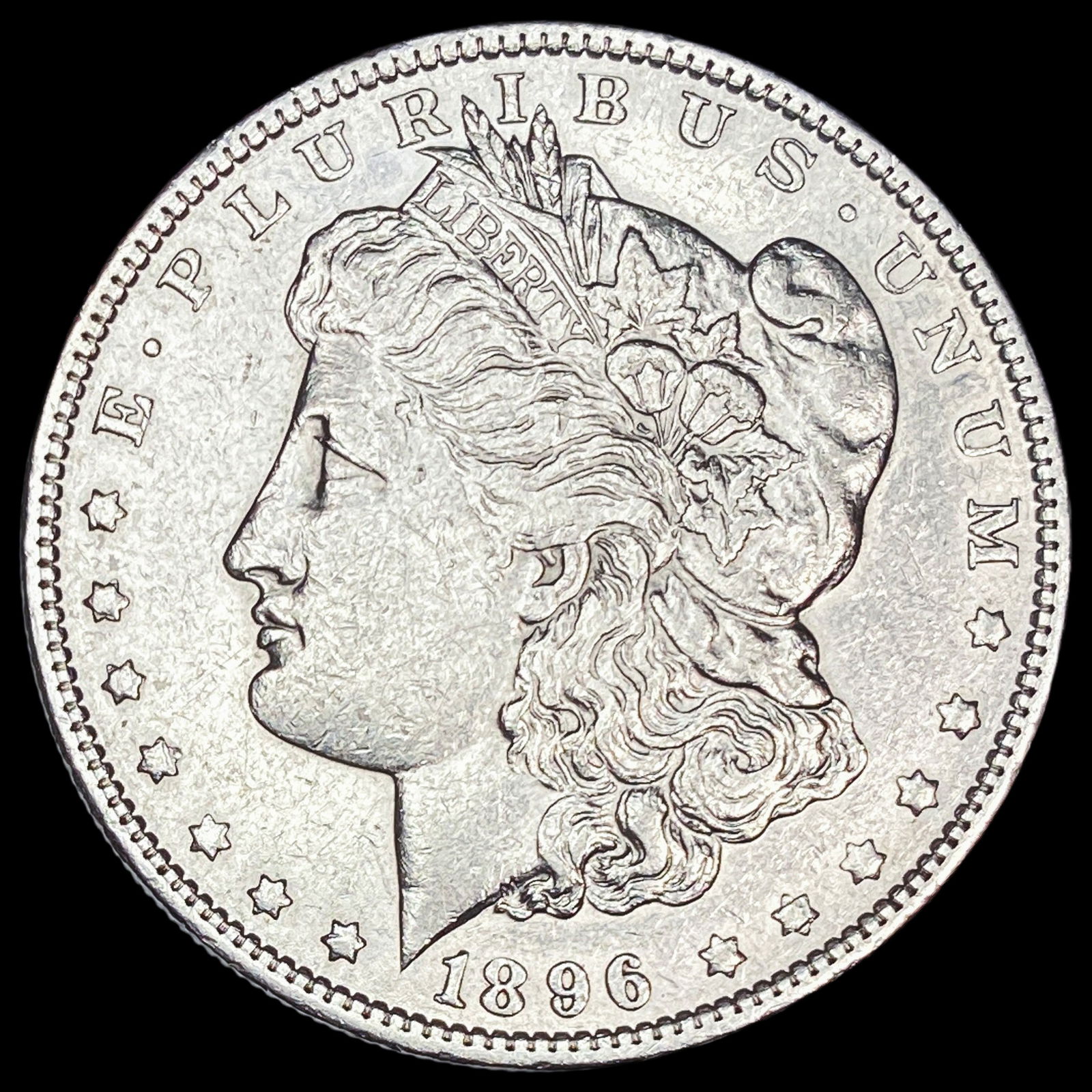 1896-O Silver Morgan Dollar CLOSELY UNCIRCULATED (1 of 2)
