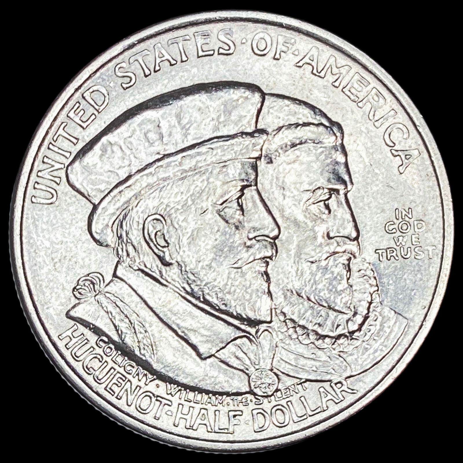 1924 Silver Huguenot-Walloon Half Dollar UNCIRCULATED (1 of 2)