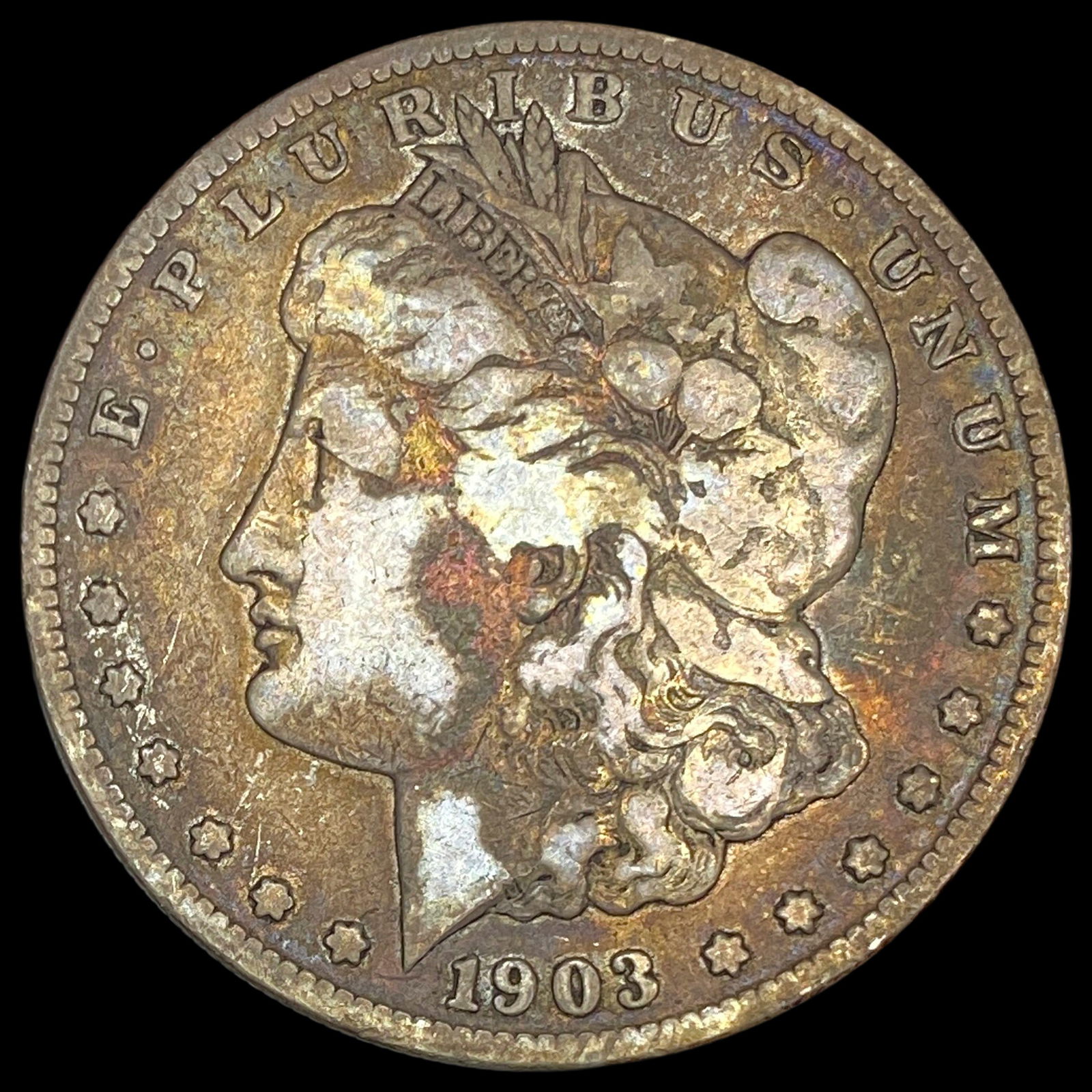 1903-S Silver Morgan Dollar NICELY CIRCULATED (1 of 2)