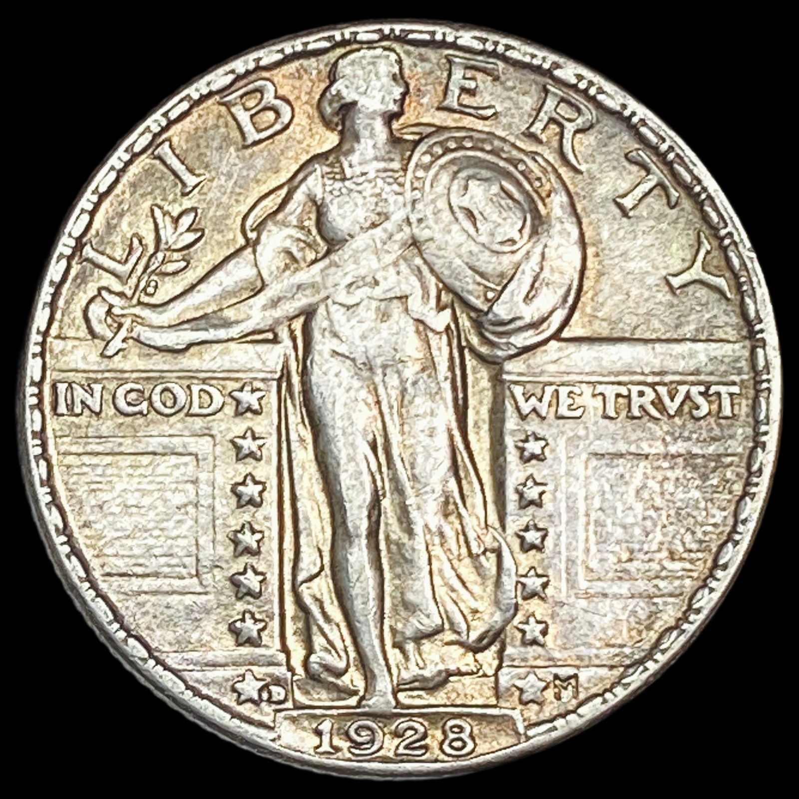 1928-D Silver Standing Liberty Quarter CLOSELY UNCIRCULATED (1 of 2)