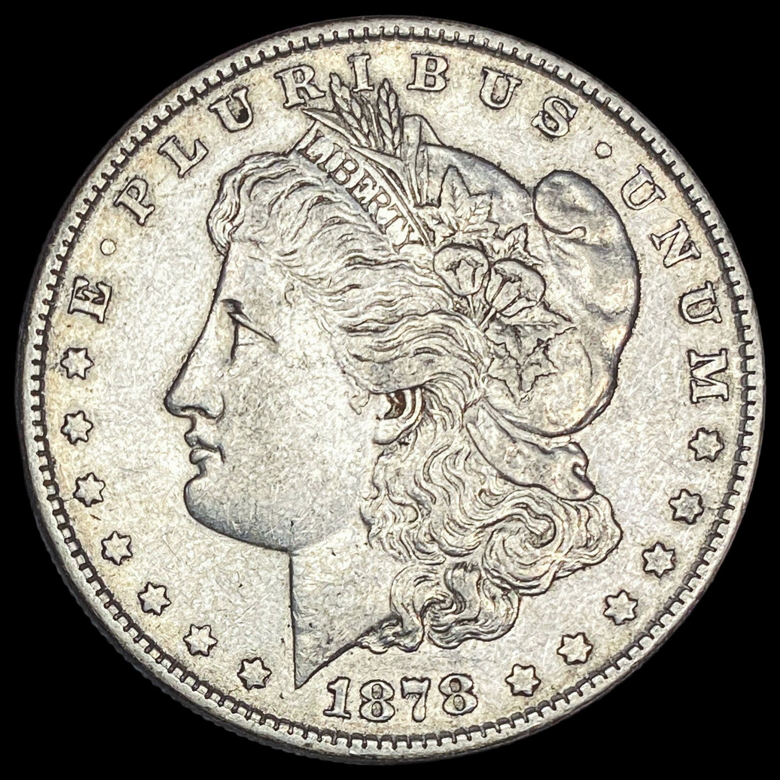 1878 Silver Morgan Dollar CLOSELY UNCIRCULATED (1 of 2)