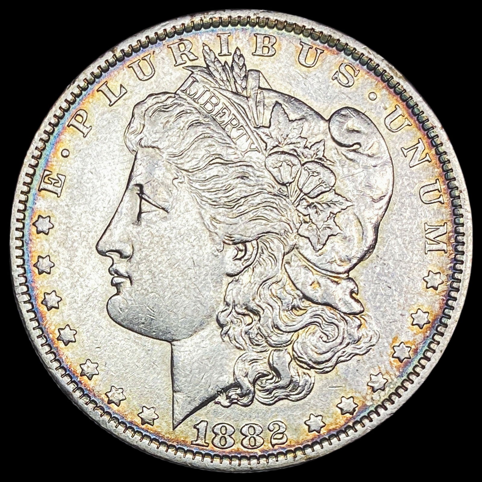 1882-O Silver Morgan Dollar CLOSELY UNCIRCULATED (1 of 2)