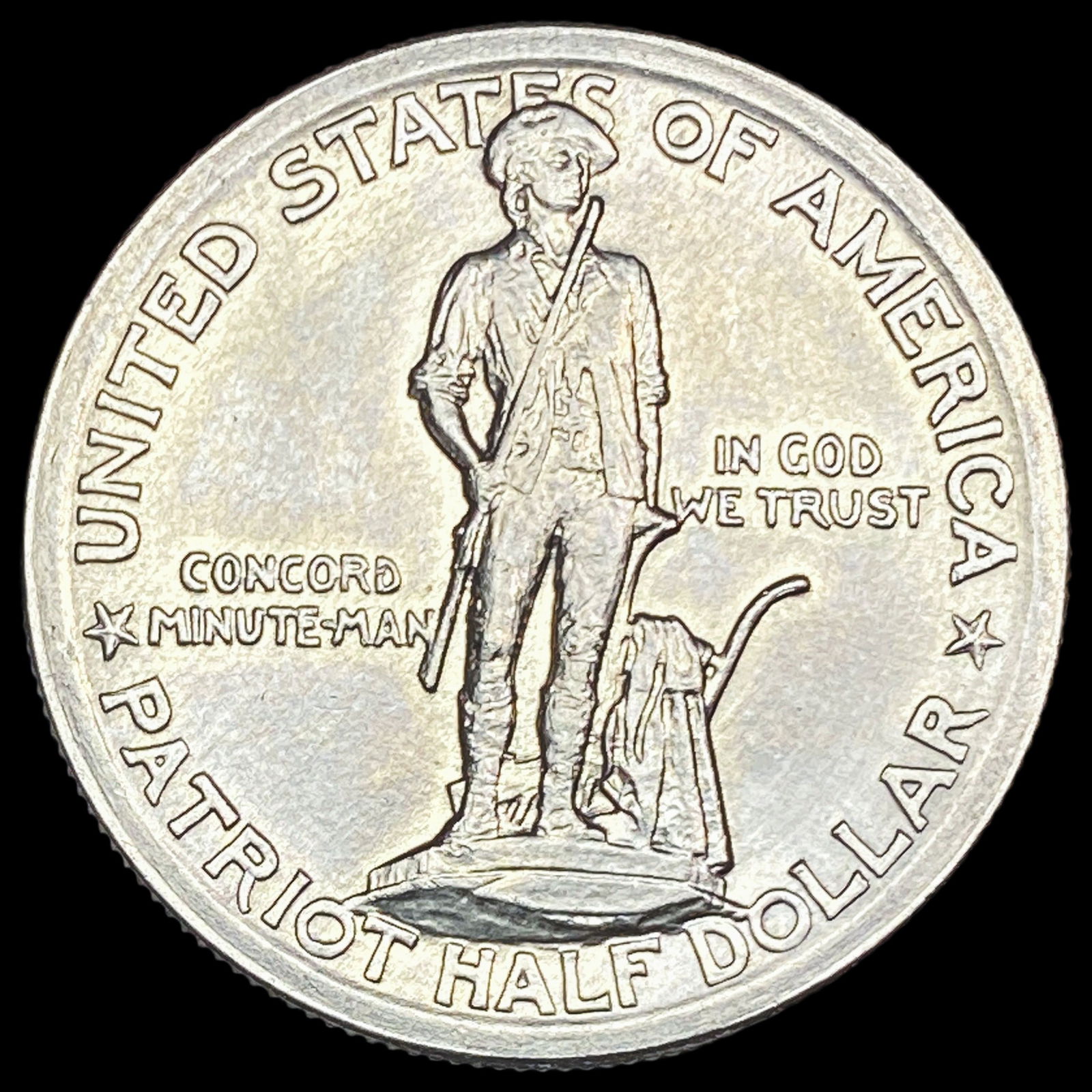 1925 Silver Lexington-Concord Half Dollar UNCIRCULATED (1 of 2)