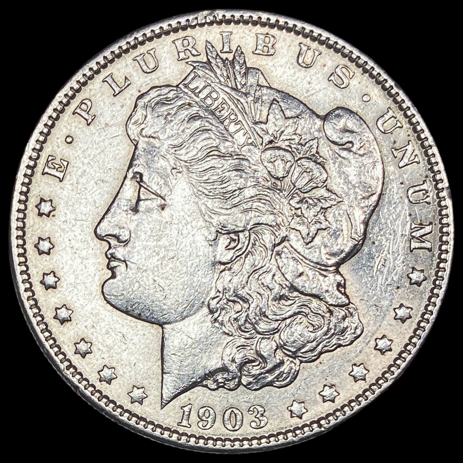 1903 Morgan Silver Dollar CLOSELY UNCIRCULATED (1 of 2)