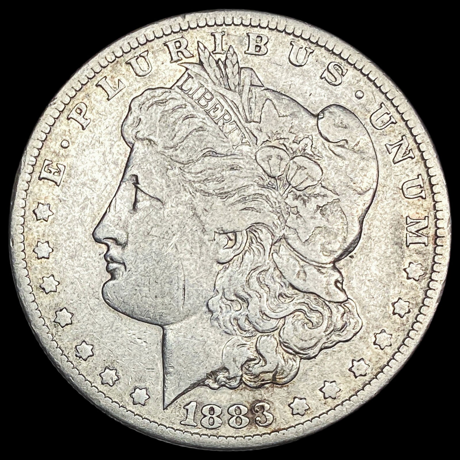 1883-CC Silver Morgan Dollar LIGHTLY CIRCULATED (1 of 2)