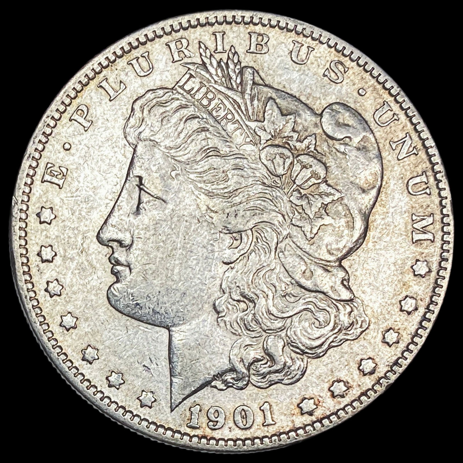 1901-S Silver Morgan Dollar CLOSELY UNCIRCULATED (1 of 2)