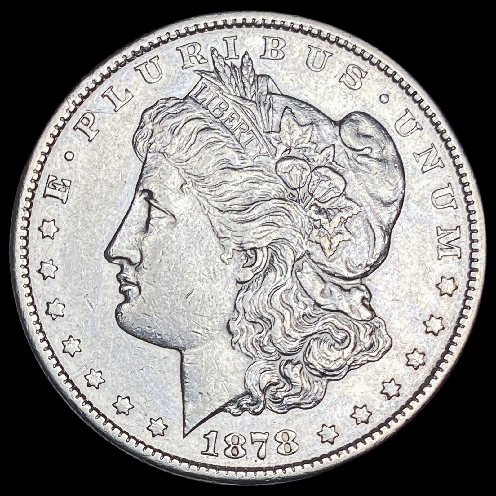 1878-CC Silver Morgan Dollar NEARLY UNCIRCULATED (1 of 2)