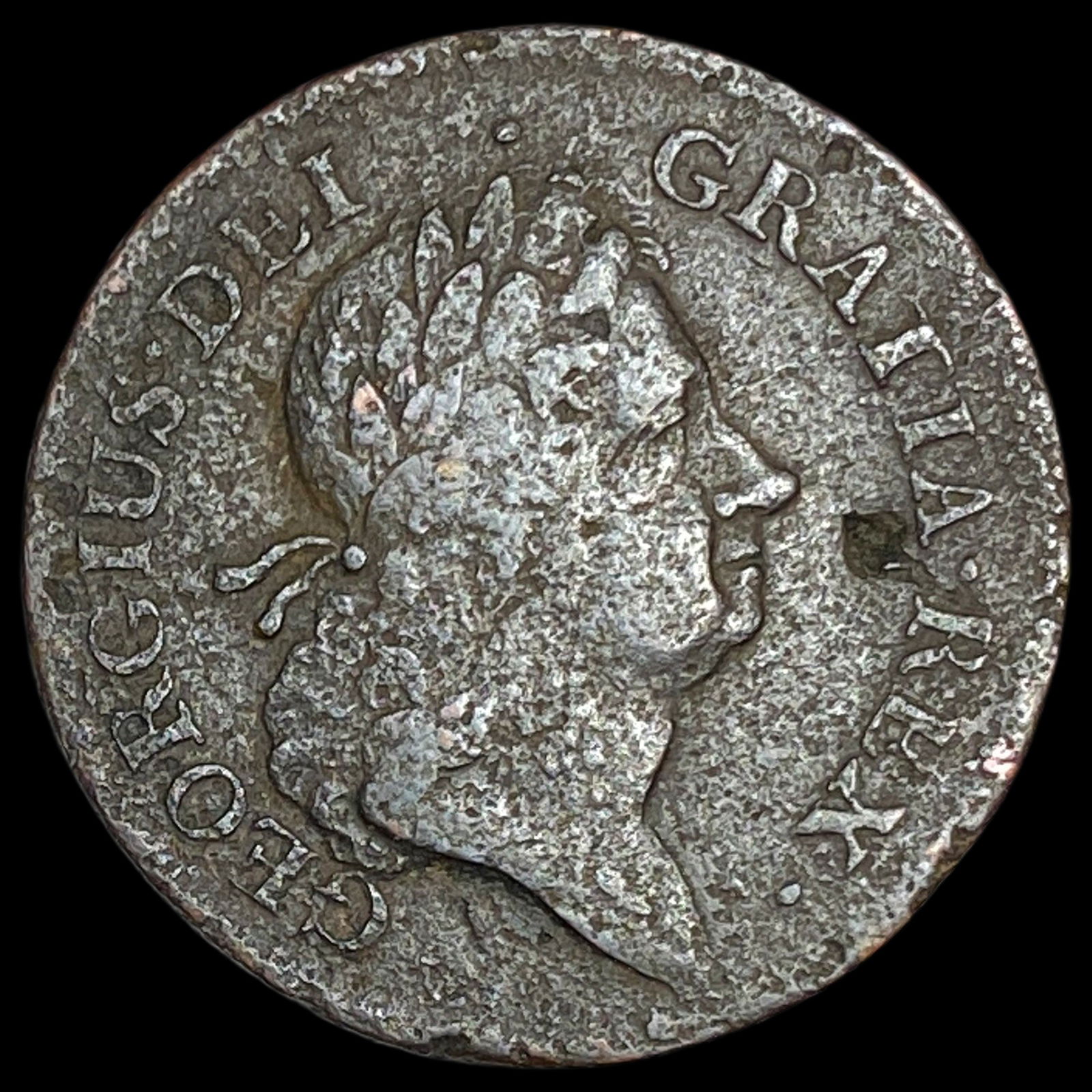 1722 British Silver Rosa Americana Twopence HIGH GRADE: 1722 British Silver Rosa Americana Twopence HIGH GRADE