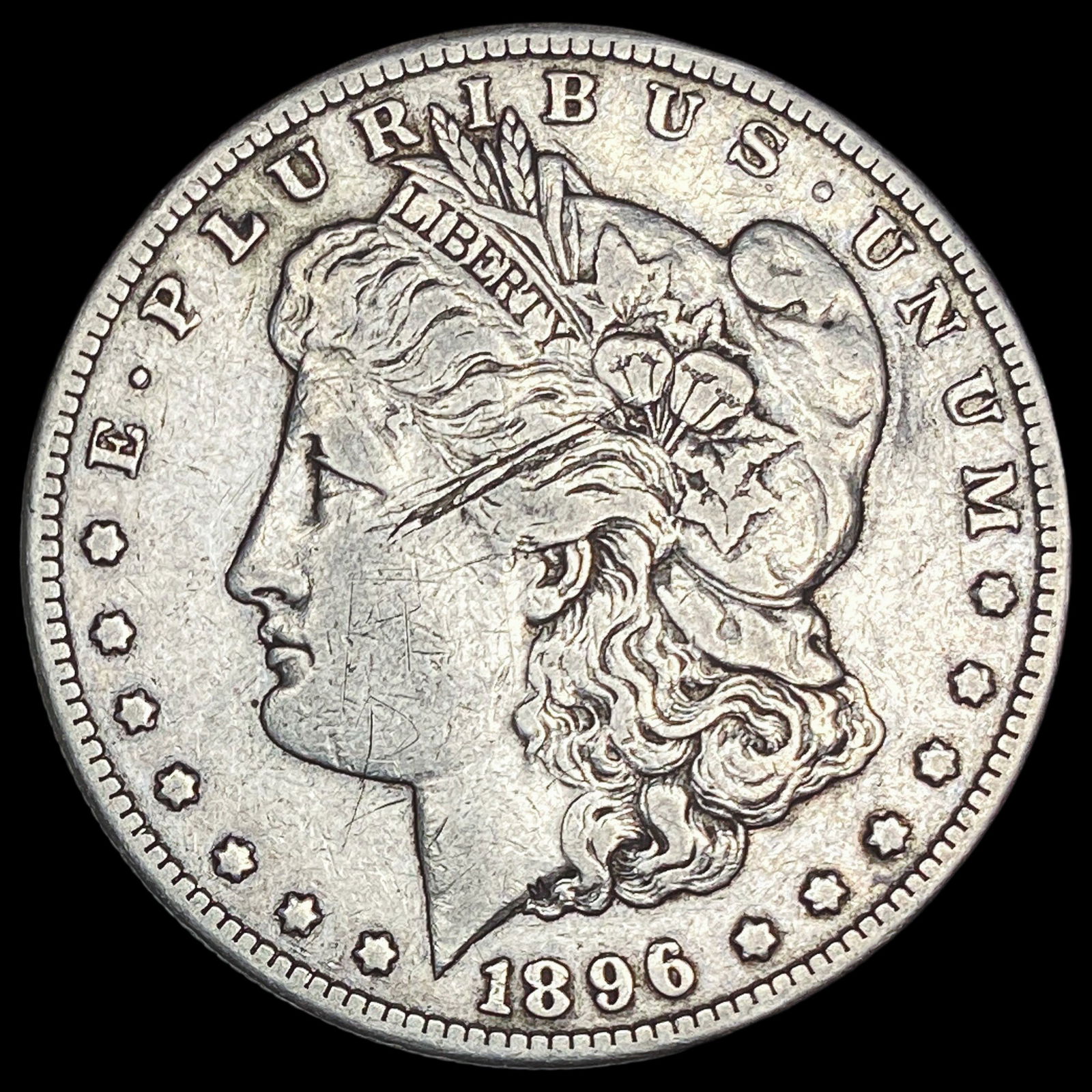 1896-S Silver Morgan Dollar HIGH GRADE (1 of 2)