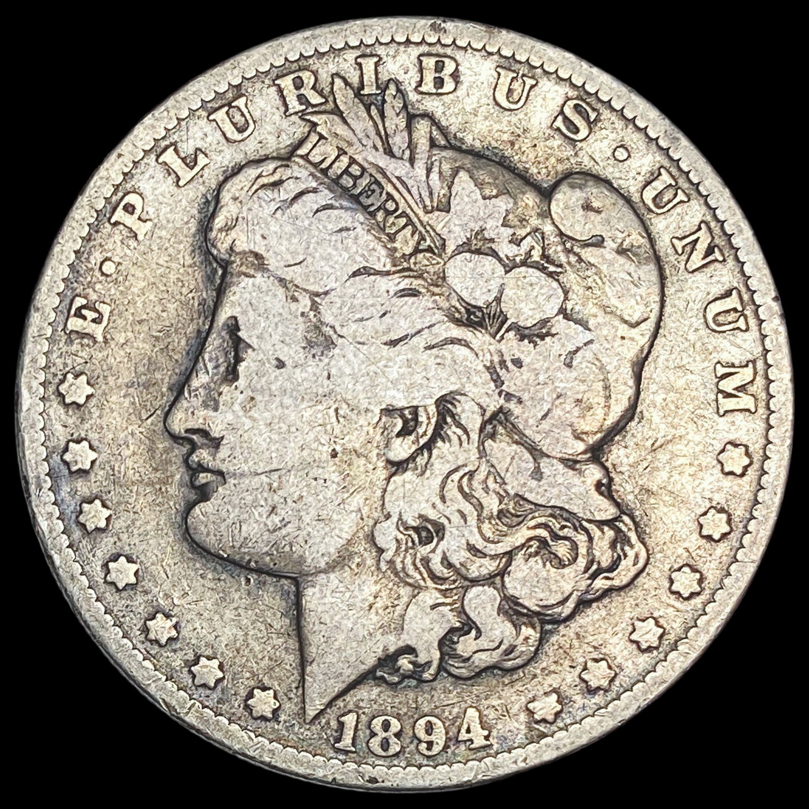 1894-O Silver Morgan Dollar NICELY CIRCULATED (1 of 2)