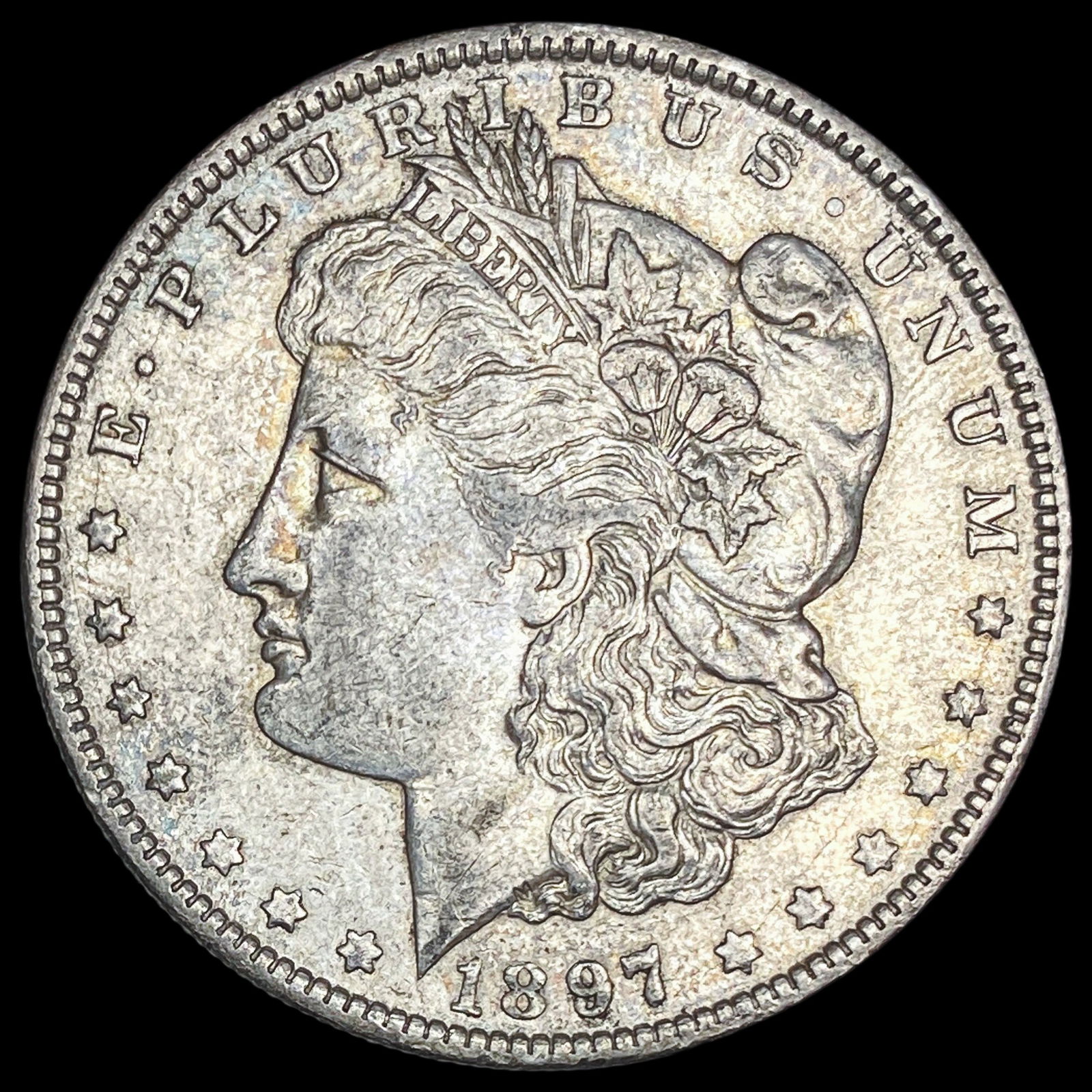 1897-O Silver Morgan Dollar CLOSELY UNCIRCULATED (1 of 2)
