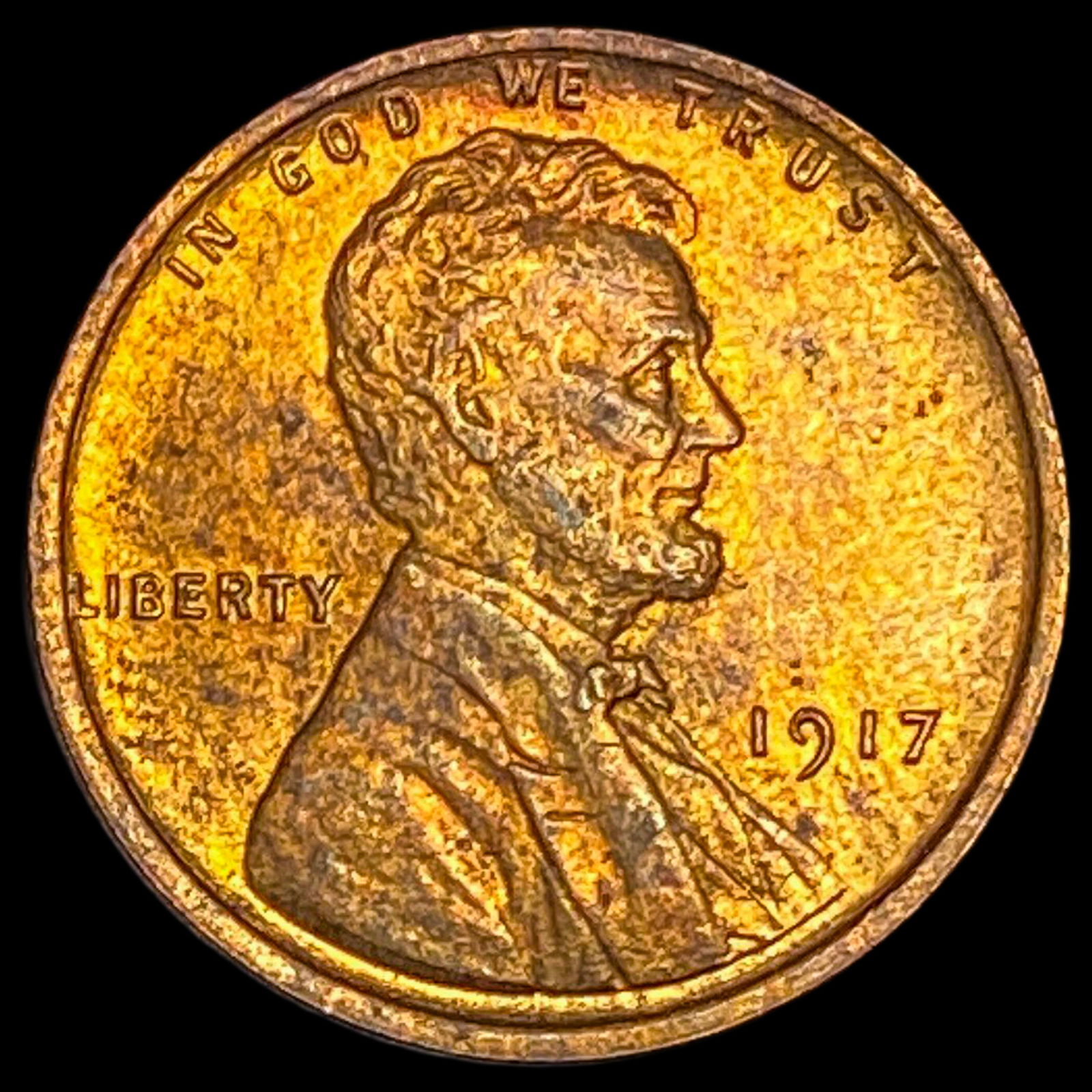 1917 Lincoln Wheat Cent NICELY CIRCULATED (1 of 2)