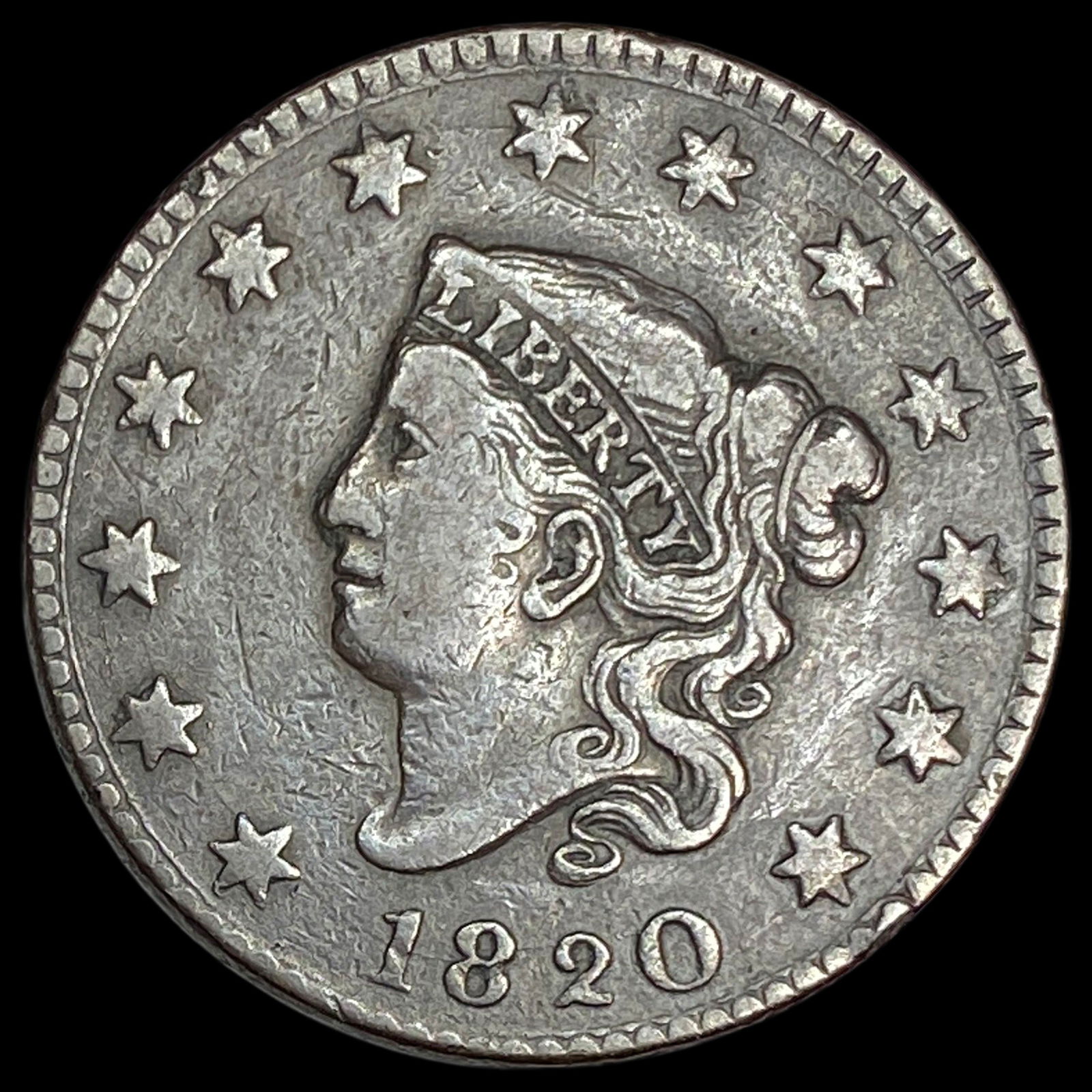 1820 Large Cent LIGHTLY CIRCULATED (1 of 2)