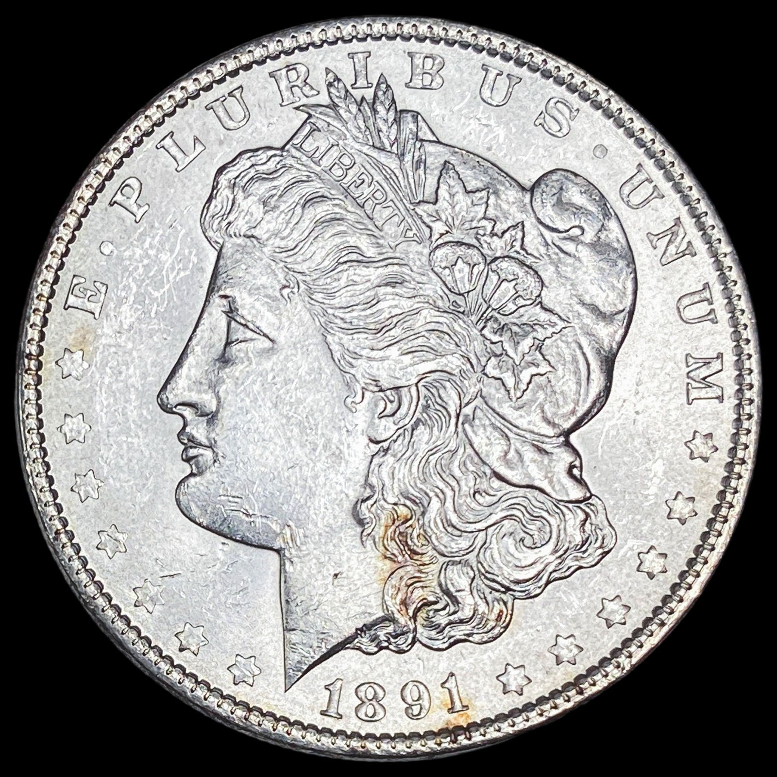 1891 Morgan Silver Dollar UNCIRCULATED (1 of 2)