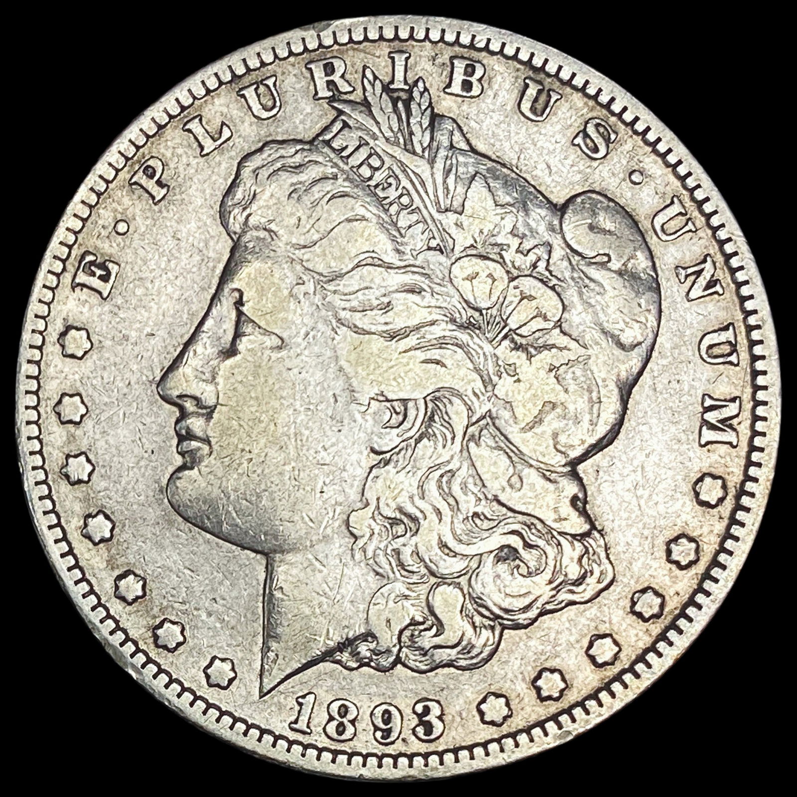 1893 Morgan Silver Dollar LIGHTLY CIRCULATED (1 of 2)