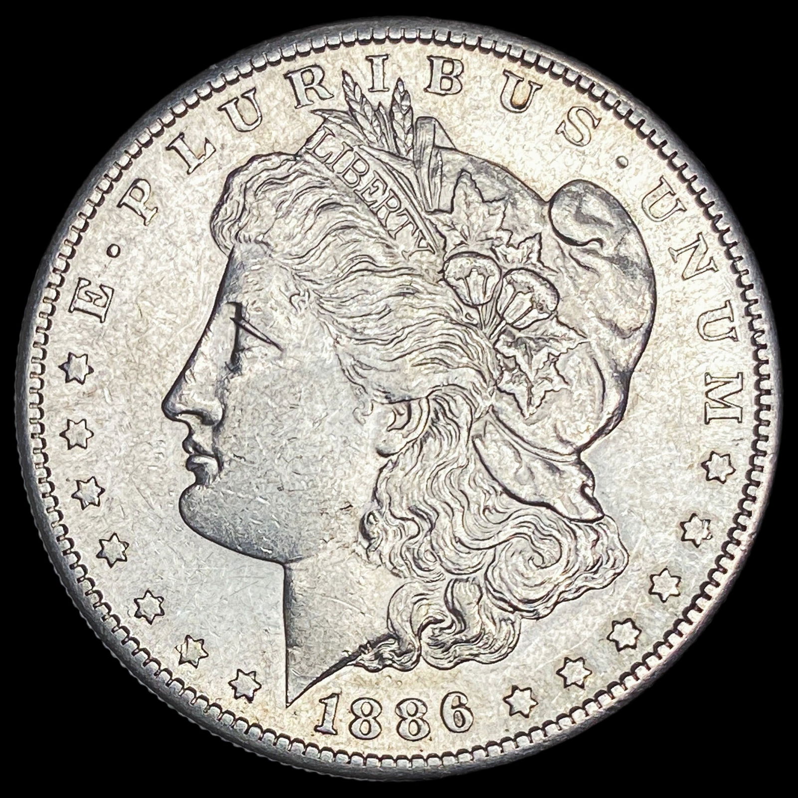 1886-S Silver Morgan Dollar CLOSELY UNCIRCULATED (1 of 2)