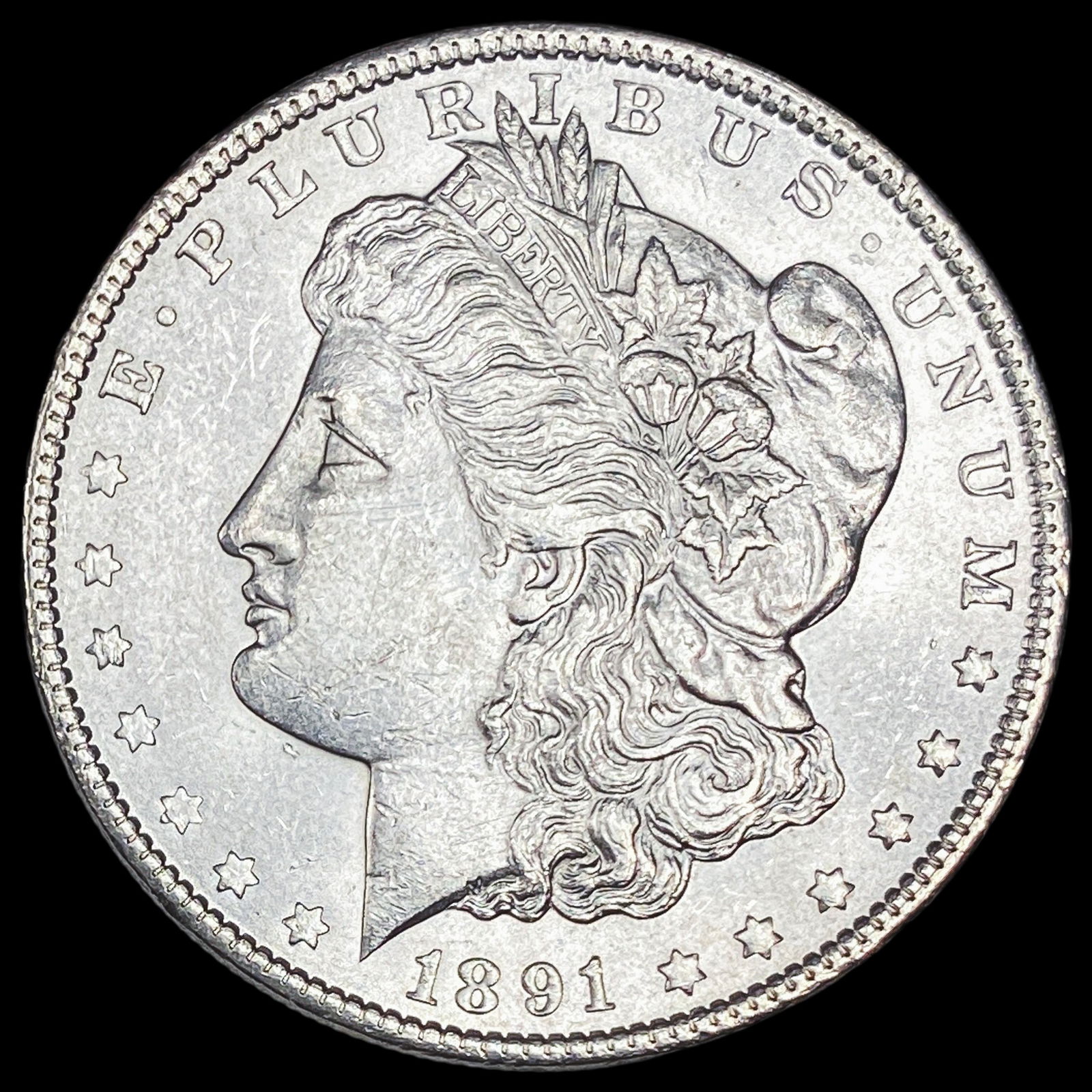 1891 Silver Morgan Dollar UNCIRCULATED (1 of 2)
