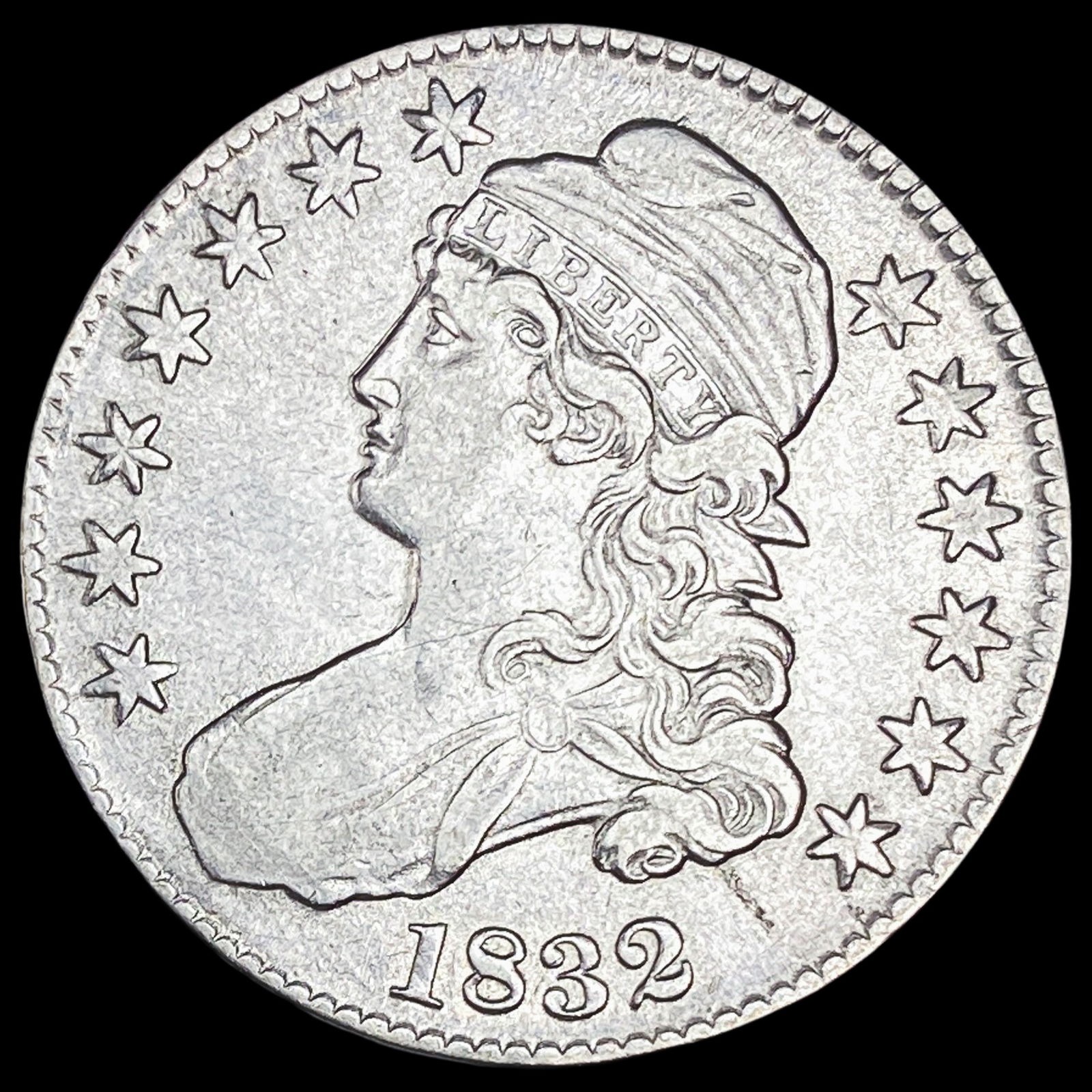 1832 Capped Bust Half Dollar CLOSELY UNCIRCULATED (1 of 2)