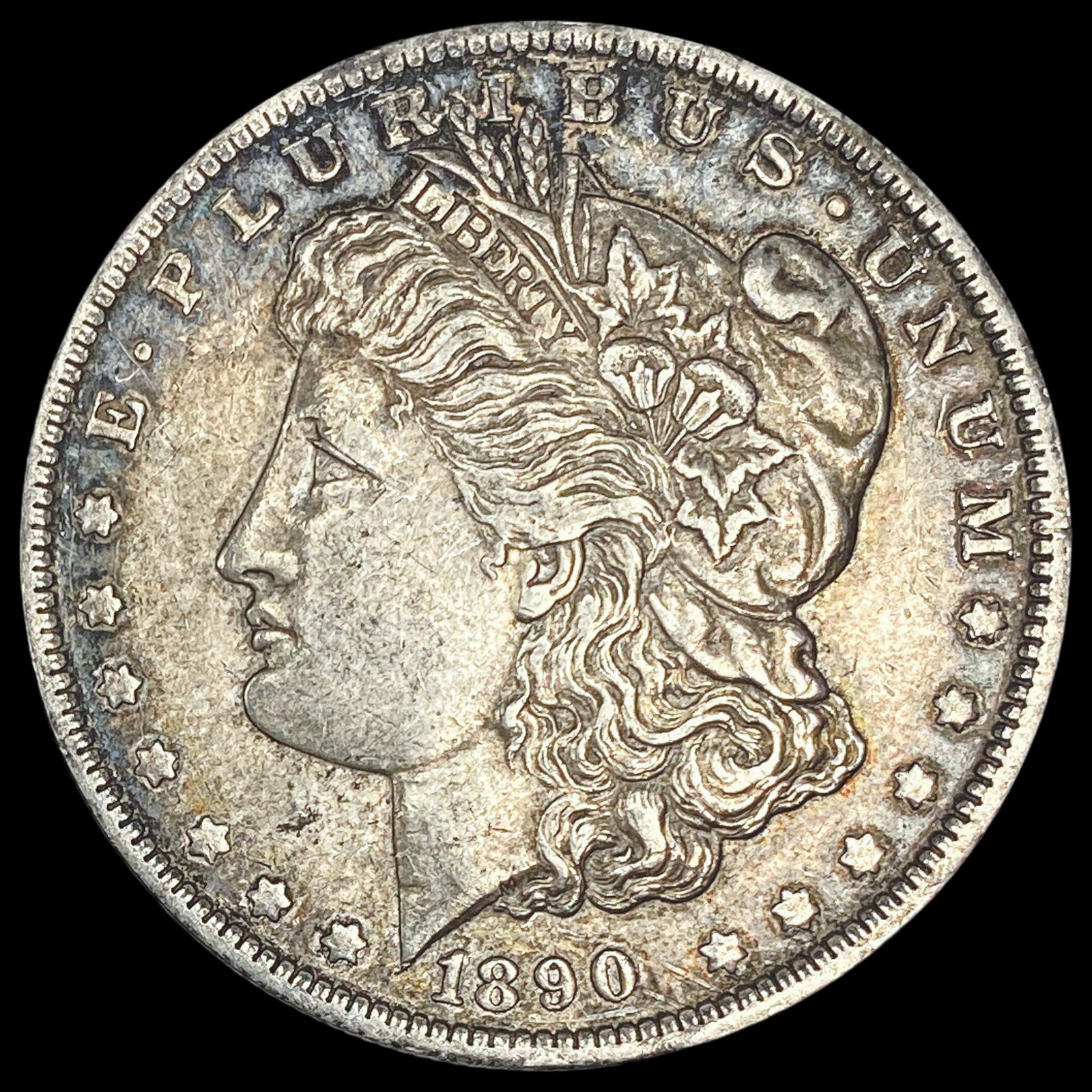 1890-O Silver Morgan Dollar NEARLY UNCIRCULATED (1 of 2)