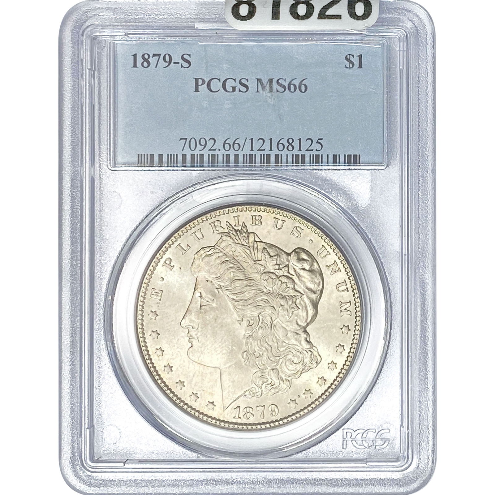 1879-S Morgan Silver Dollar PCGS MS66 (1 of 2)
