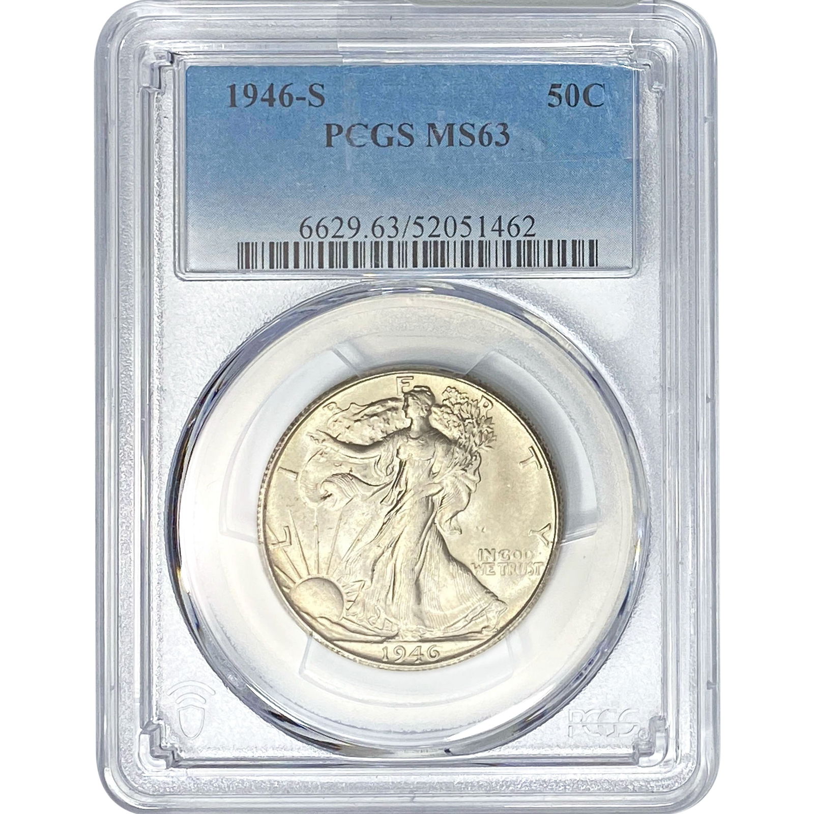 1946-S Walking Liberty Half Dollar PCGS MS63 (1 of 2)