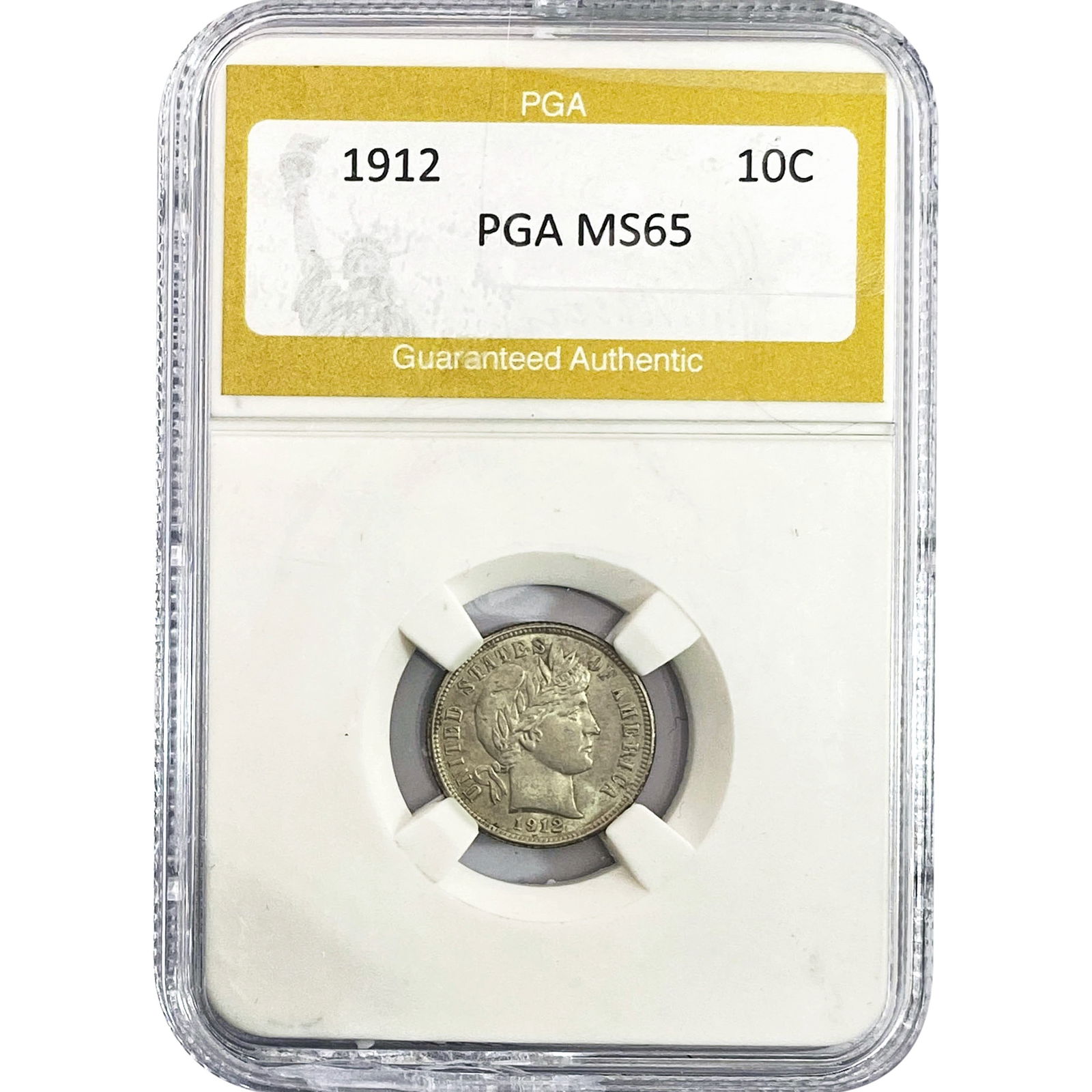 1912 Barber Dime PGA MS65 (1 of 2)