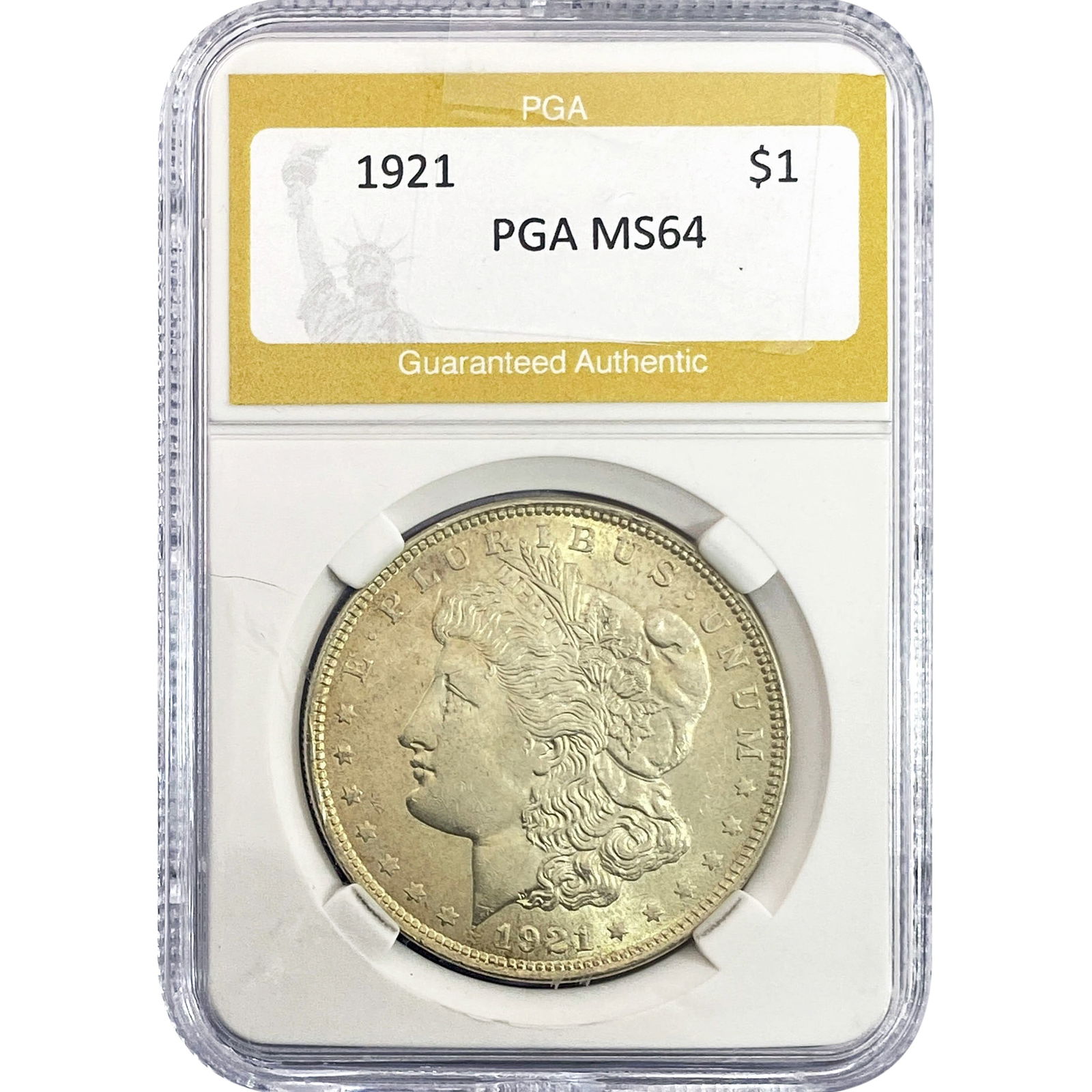 1921 Morgan Silver Dollar PGA MS64 (1 of 2)