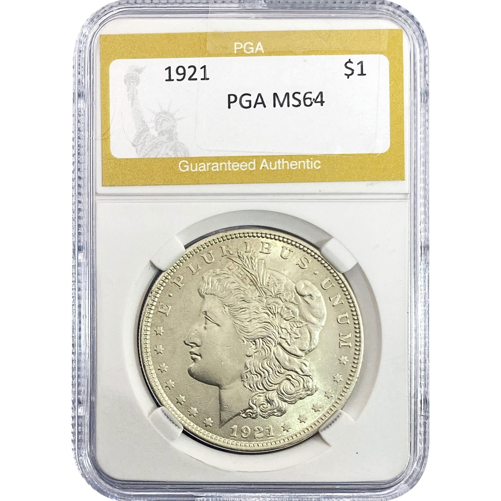 1921 Morgan Silver Dollar PGA MS64 (1 of 2)