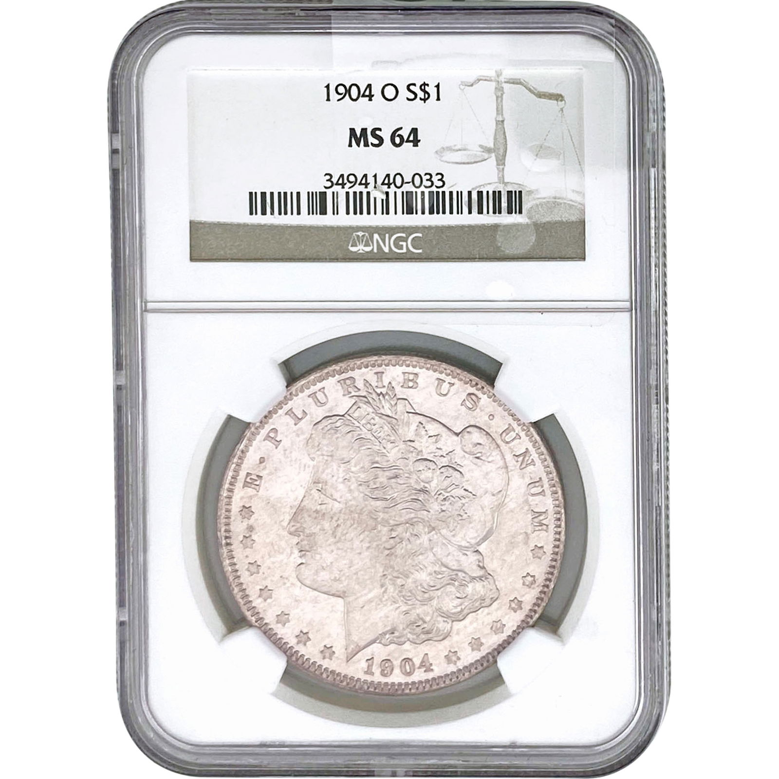1904 Morgan Silver Dollar NGC MS64 (1 of 2)