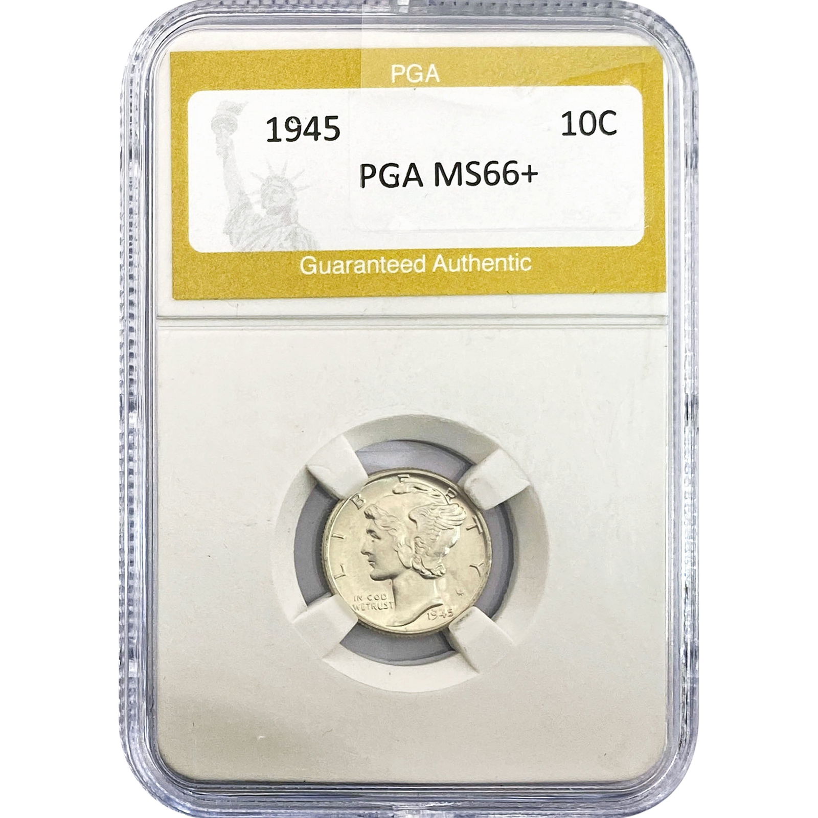 1945 Mercury Silver Dime PGA MS66+ (1 of 2)