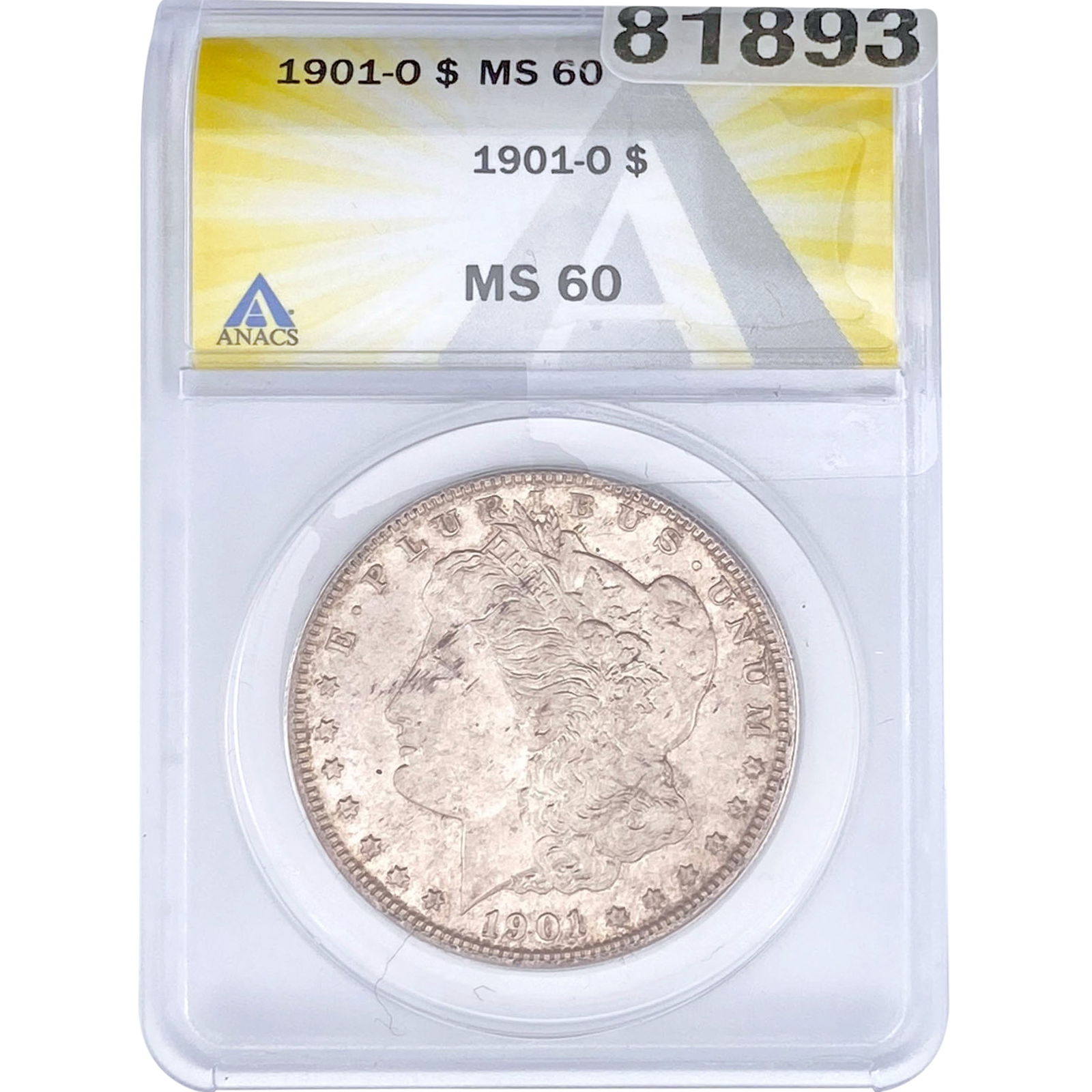 1901-O Morgan Silver Dollar ANACS MS60 (1 of 2)